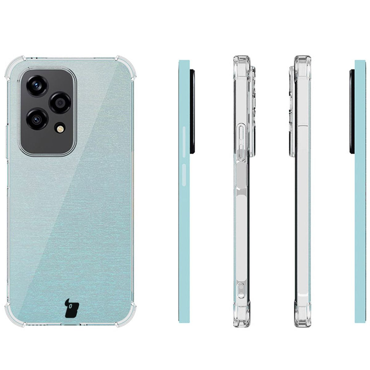 Flexible Handyhülle für Honor 200 Lite, Bizon Case Salpa, Transparent