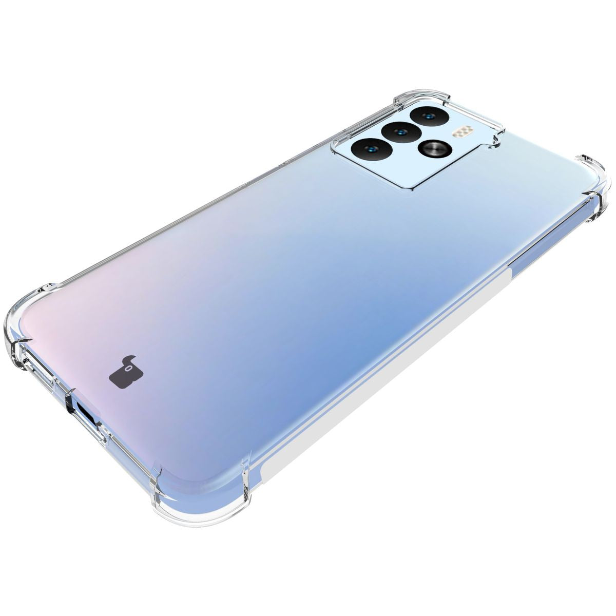 Flexible Schutzhülle für HTC U23 Pro, Bizon Case Salpa, Transparent