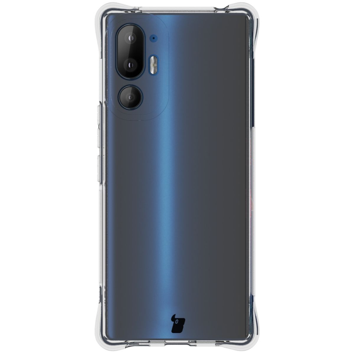 Flexible Handyhülle für HTC U24 Pro, Bizon Case Salpa, Transparent