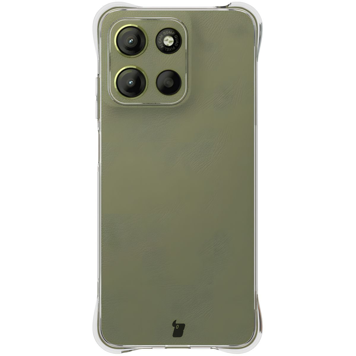 Flexible Handyhülle für Motorola Moto G17 / G17 Power / G15 / G15 Power, Bizon Case Salpa, Transparent