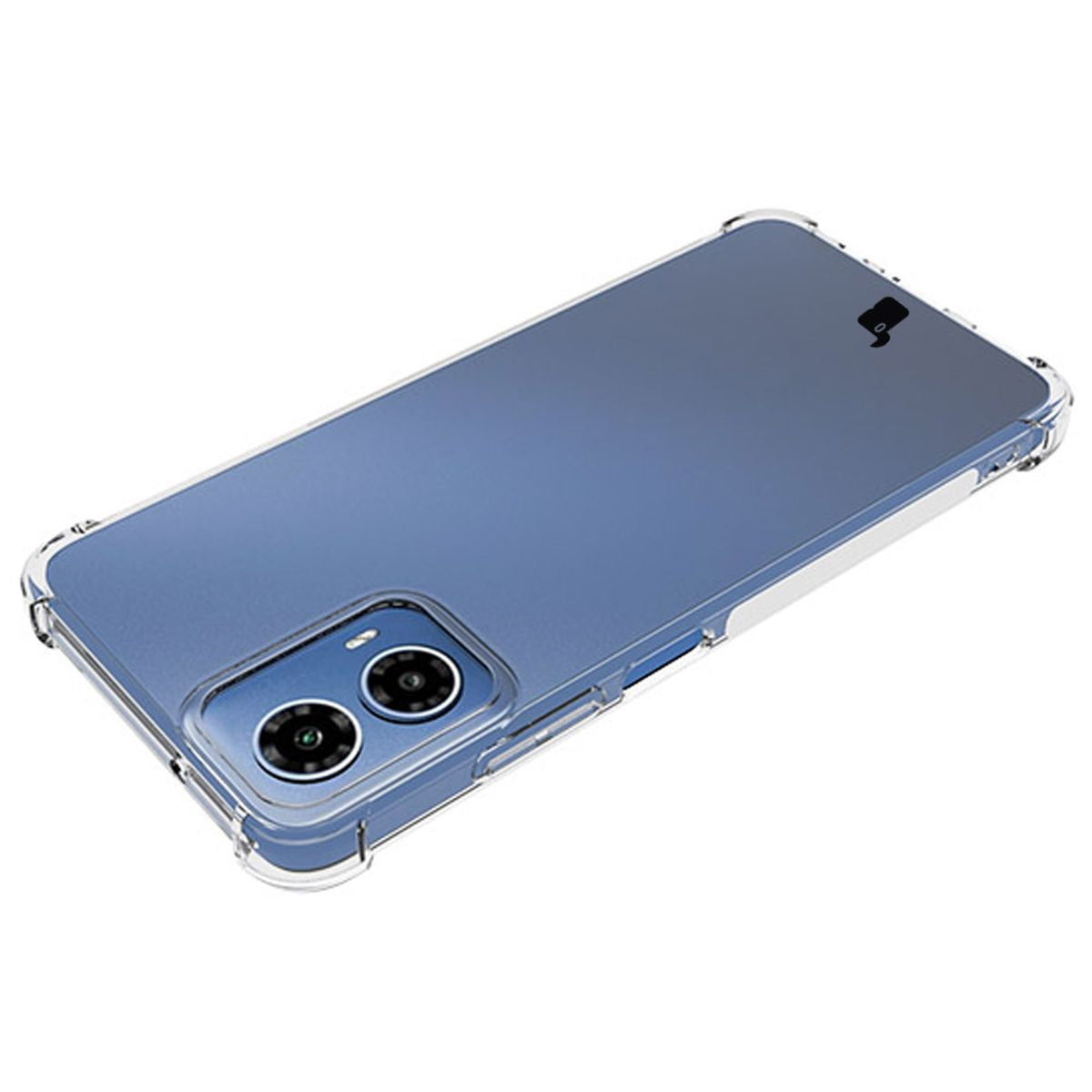 Flexible Schutzhülle für Motorola Moto G34 5G, Bizon Case Salpa, Transparent