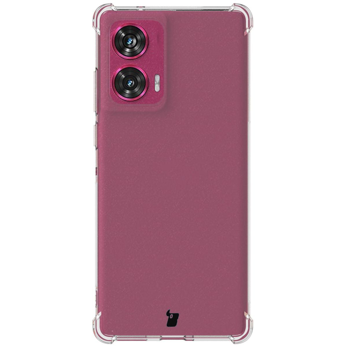 Flexible Handyhülle für Motorola Edge 50 Fusion, Bizon Case Salpa, Transparent