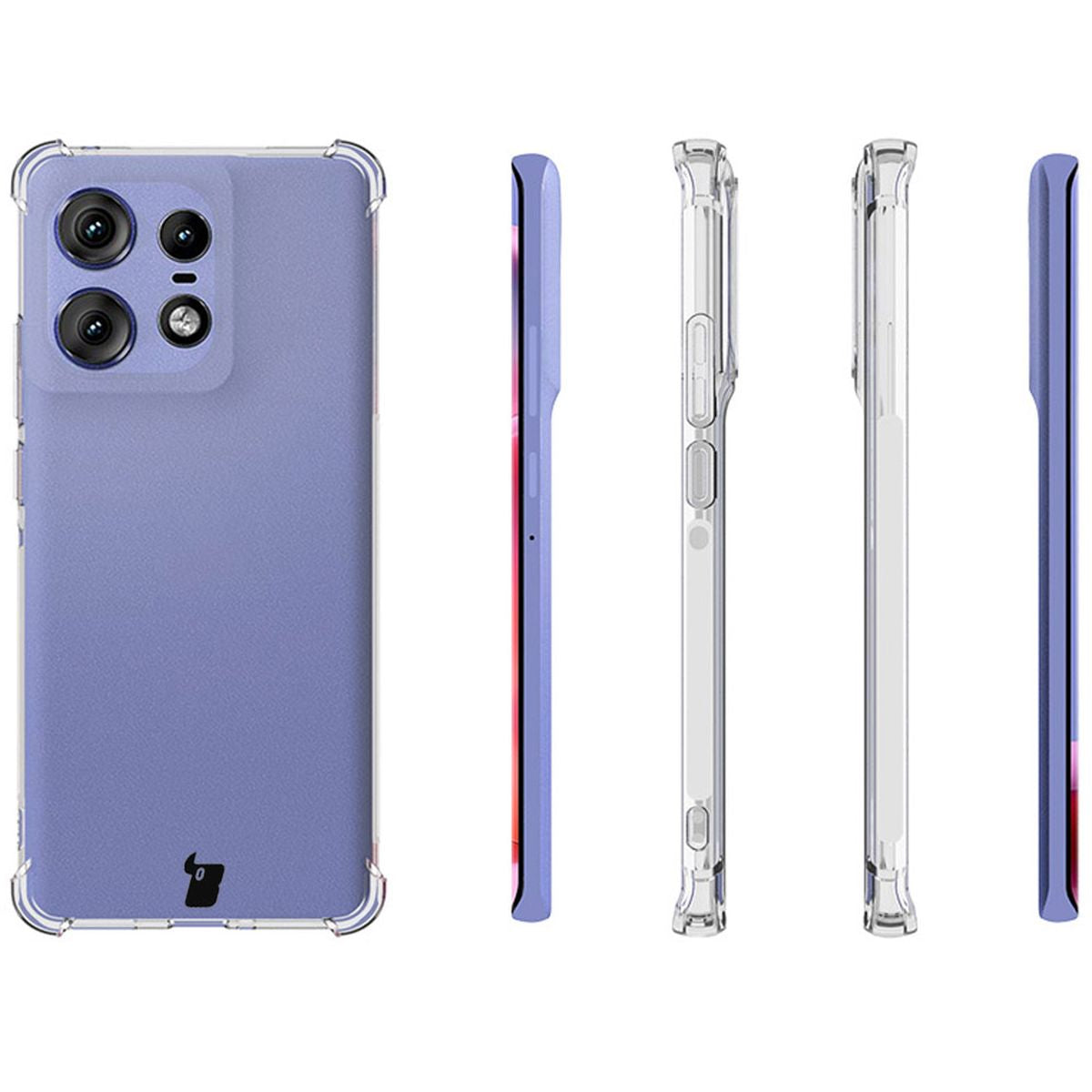 Schutzhülle für Motorola Edge 50 Pro, Bizon Case Salpa, Transparent