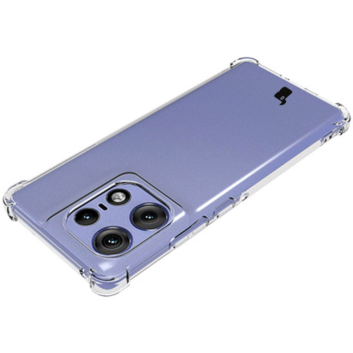 Schutzhülle für Motorola Edge 50 Pro, Bizon Case Salpa, Transparent