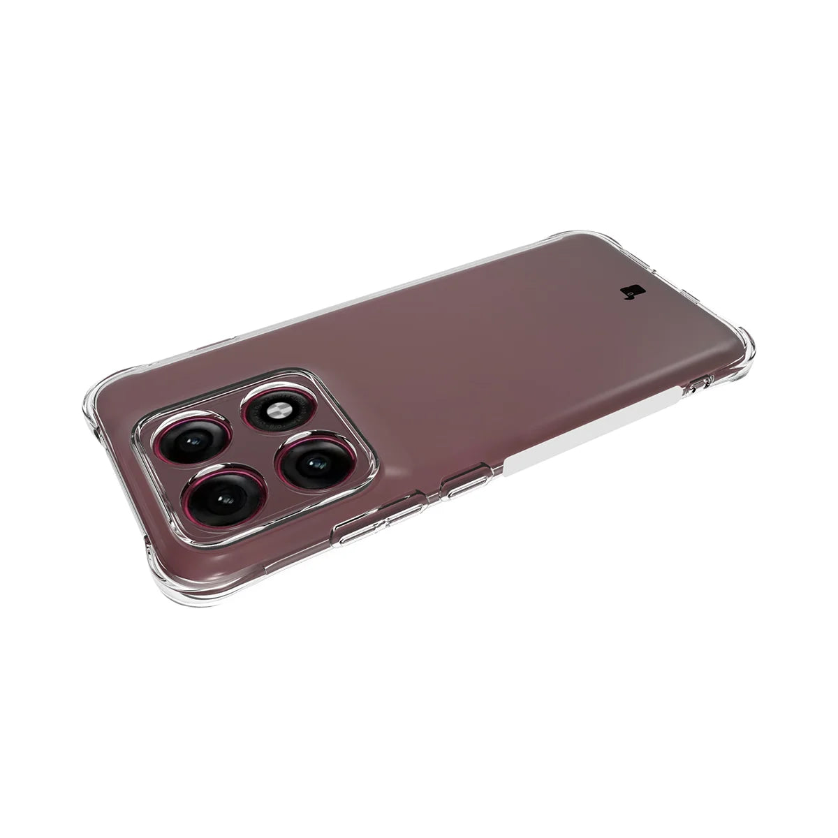 Flexible Handyhülle für Motorola Edge 70 Pro, Bizon Case Salpa, Transparent
