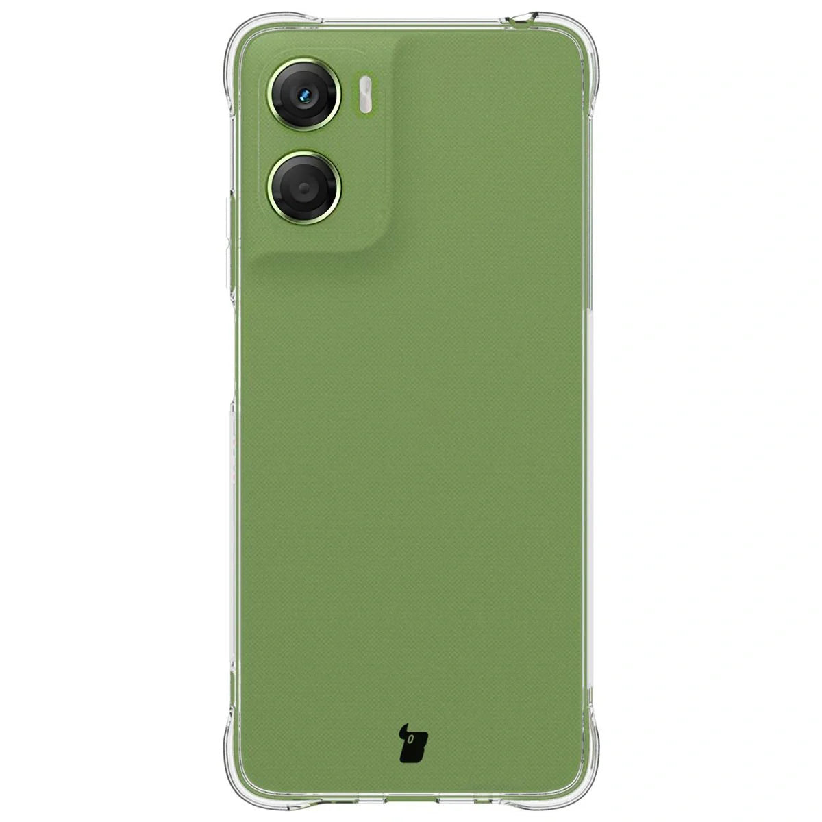 Flexible Handyhülle für Motorola Moto G06 4G / G06 Power 4G, Bizon Case Salpa, Transparent