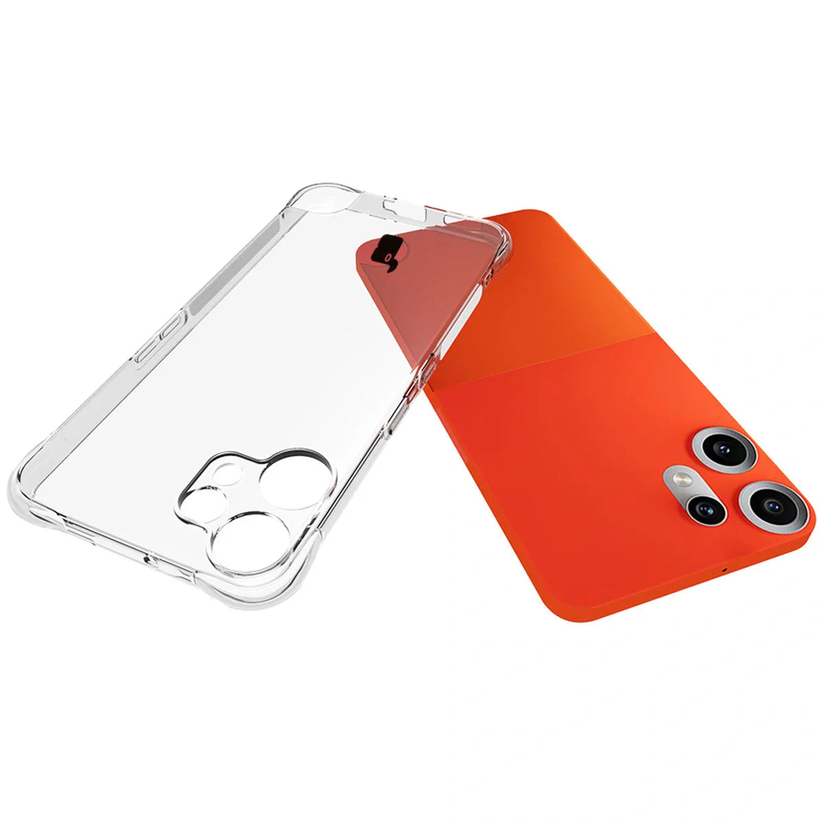 Flexible Handyhülle für Nothing CMF Phone 2 Pro, Bizon Case Salpa, Transparent