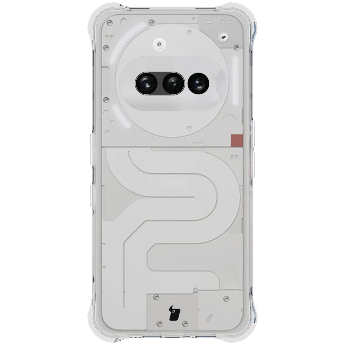 Flexible Handyhülle für Nothing Phone (3a), Bizon Case Salpa, Transparent