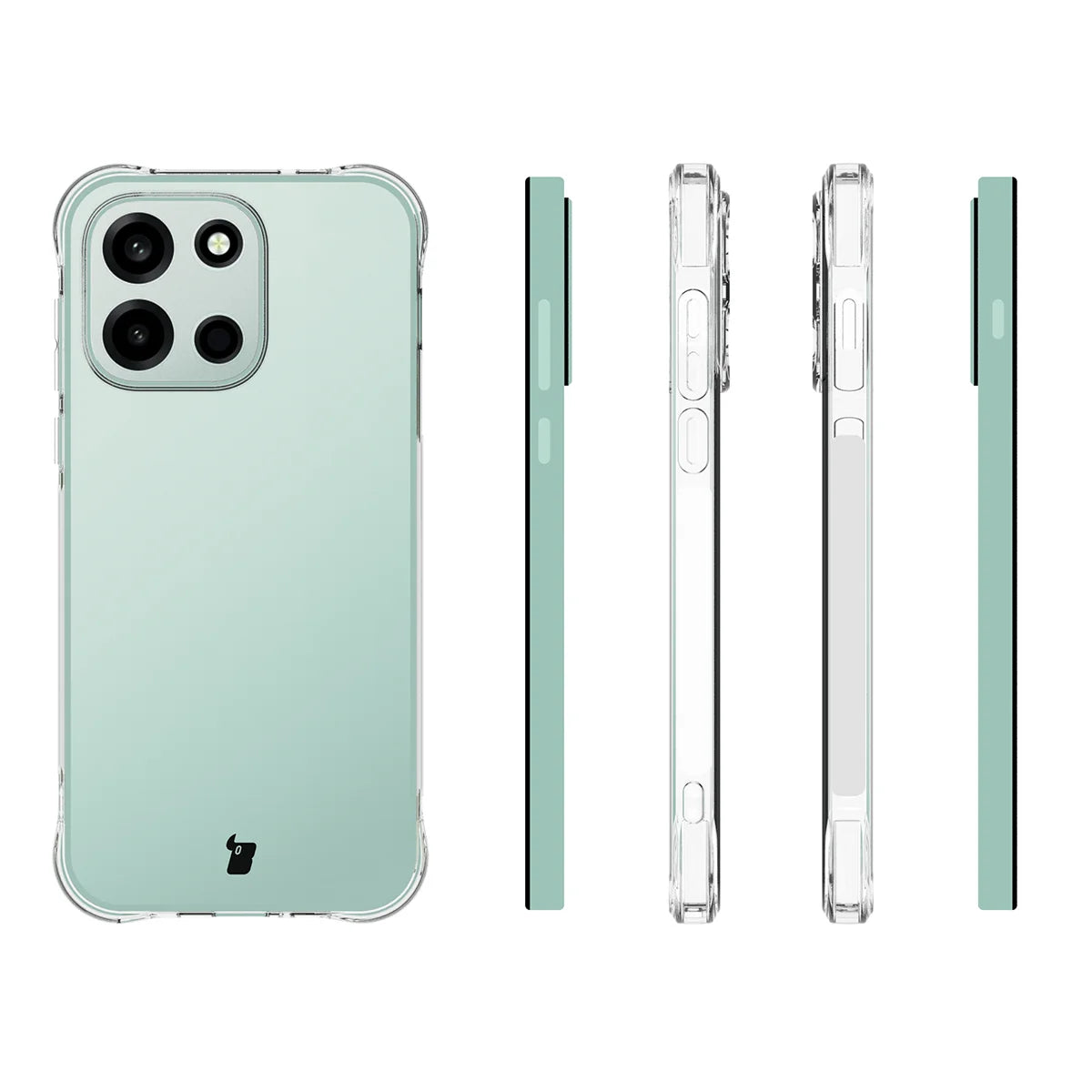 Flexible Handyhülle für OnePlus Nord 6, Bizon Case Salpa, Transparent