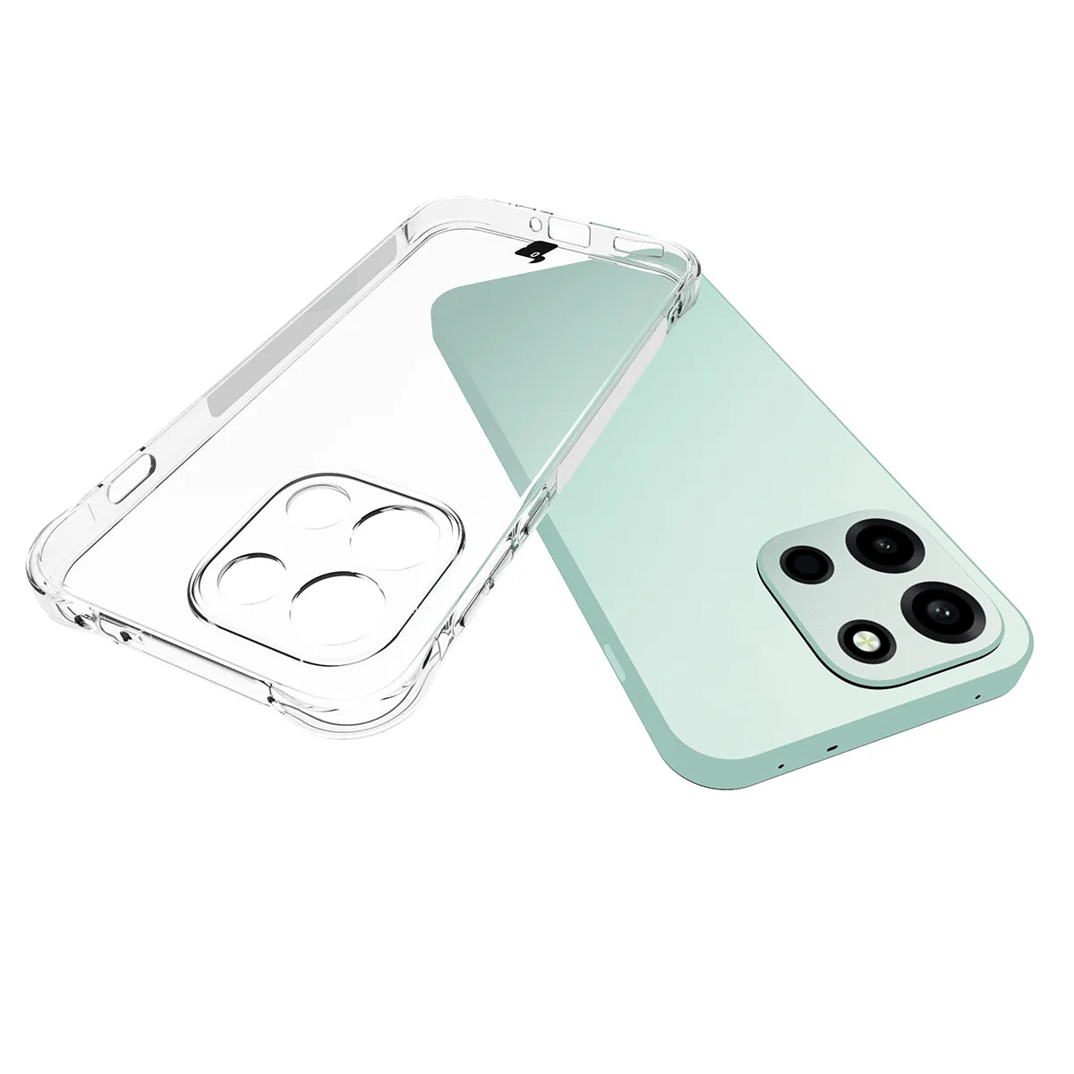 Flexible Handyhülle für OnePlus Nord 6, Bizon Case Salpa, Transparent