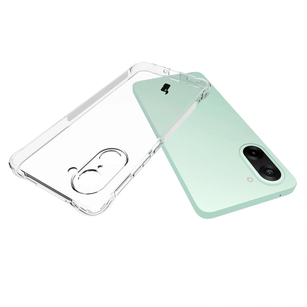 Flexible Handyhülle für OnePlus Nord CE5 5G, Bizon Case Salpa, Transparent
