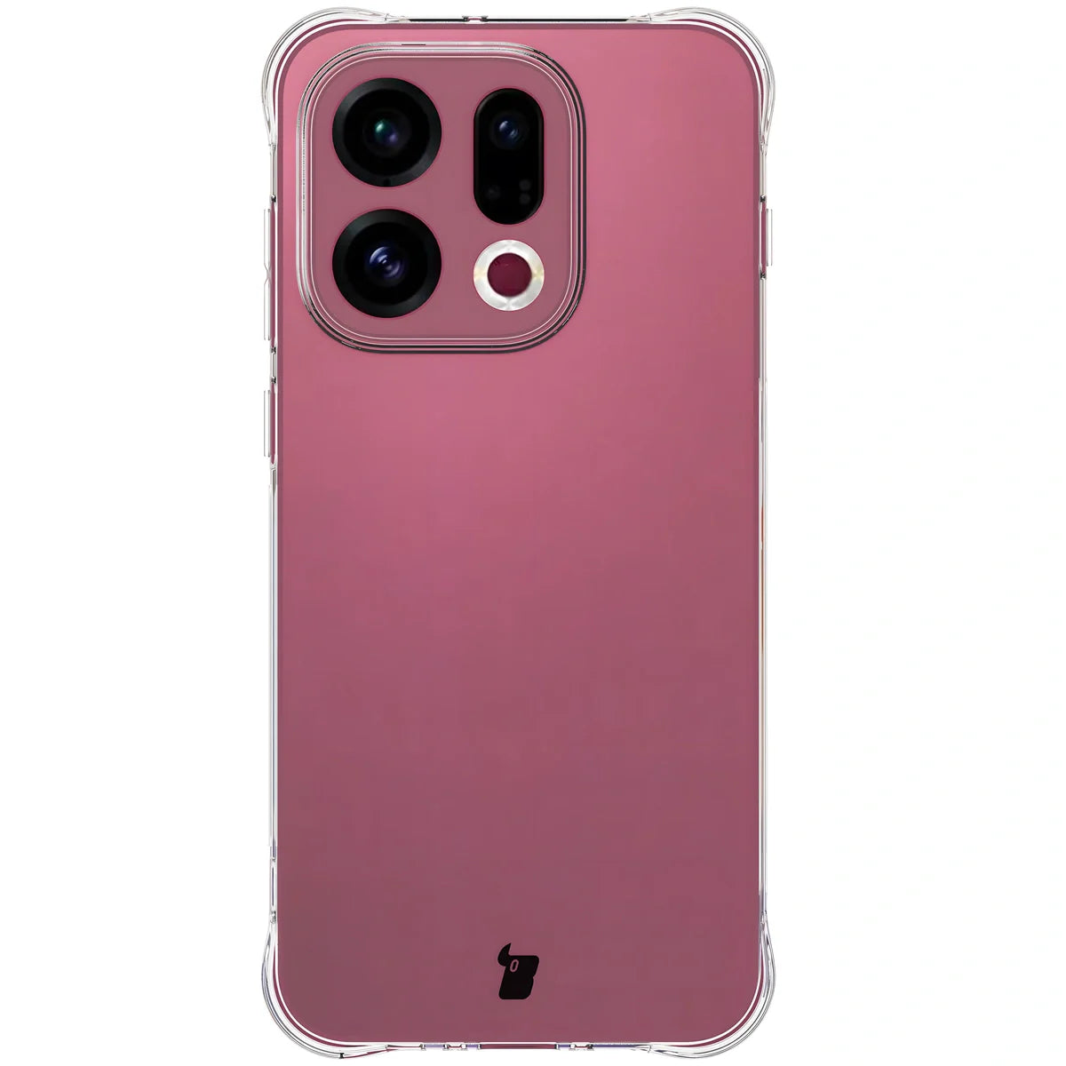Flexible Handyhülle für Oppo Find X9, Bizon Case Salpa, Transparent