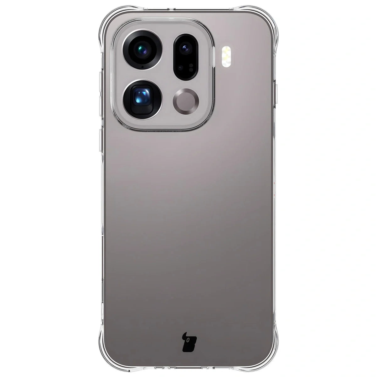 Flexible Handyhülle für Oppo Find X9 Pro, Bizon Case Salpa, Transparent
