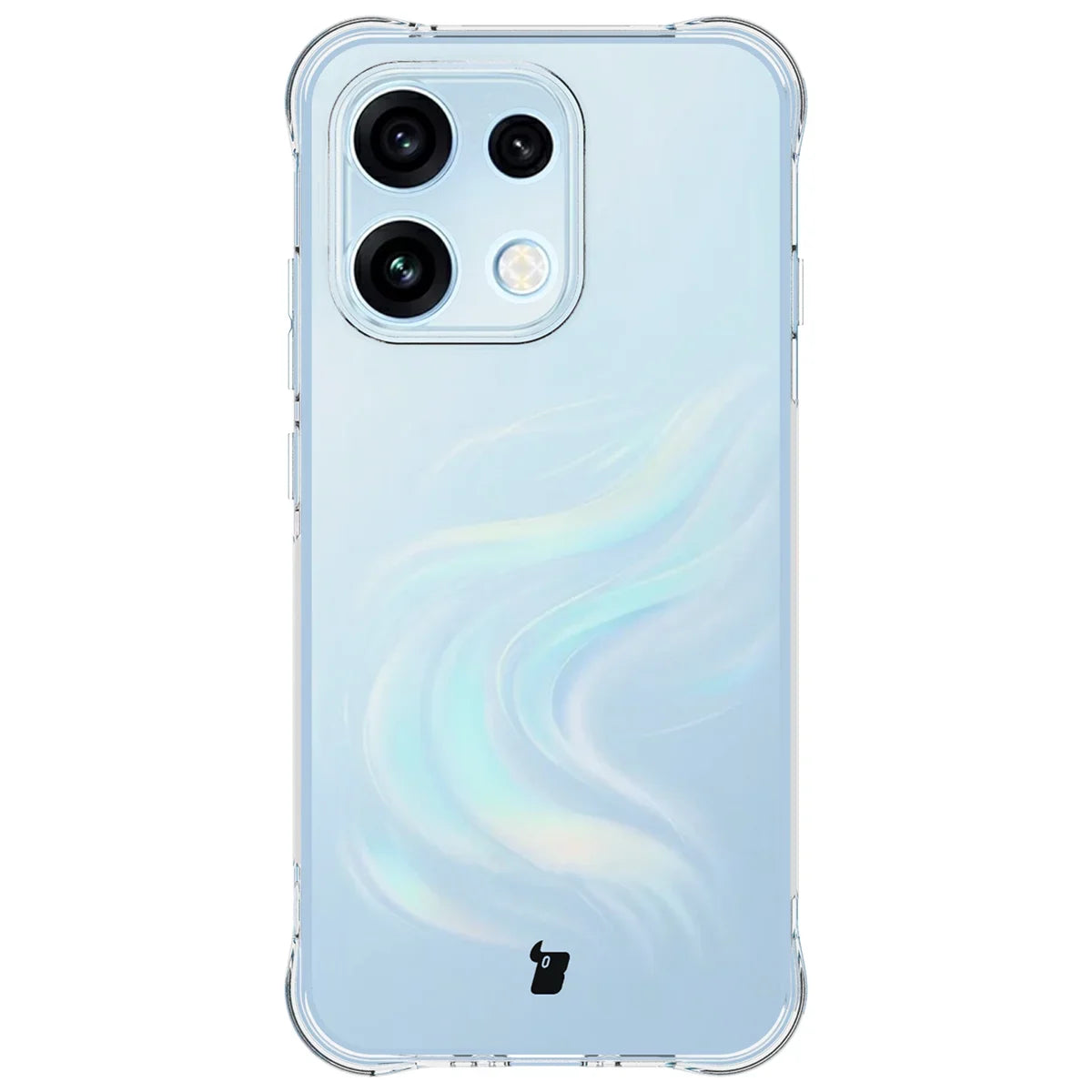 Flexible Handyhülle für Oppo Reno16 F / Reno16 FS 5G, Bizon Case Salpa, Transparent