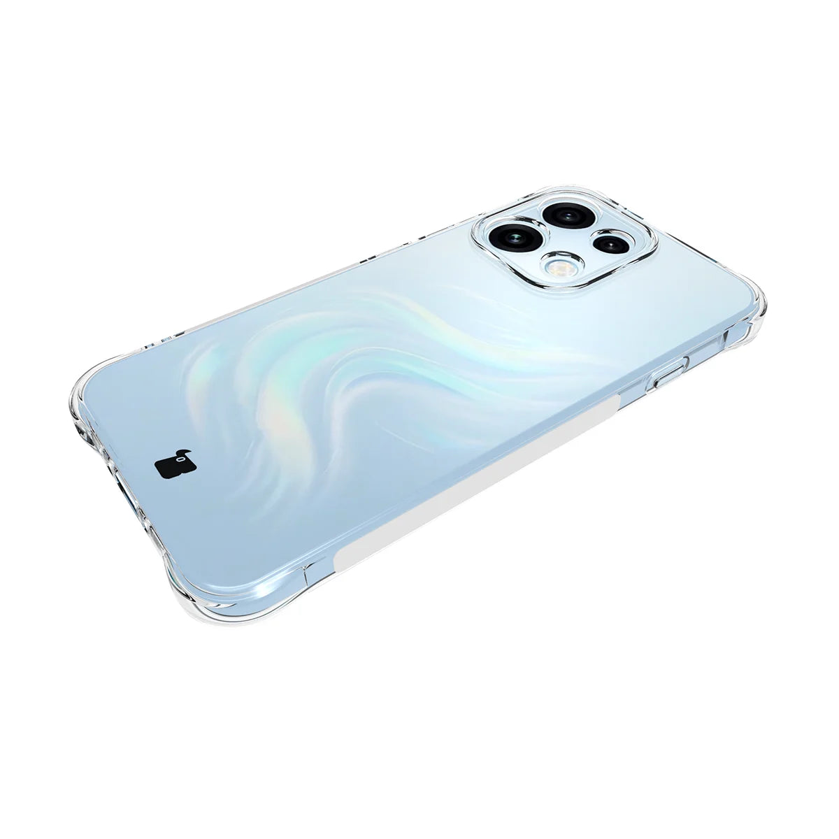 Flexible Handyhülle für Oppo Reno16 F / Reno16 FS 5G, Bizon Case Salpa, Transparent