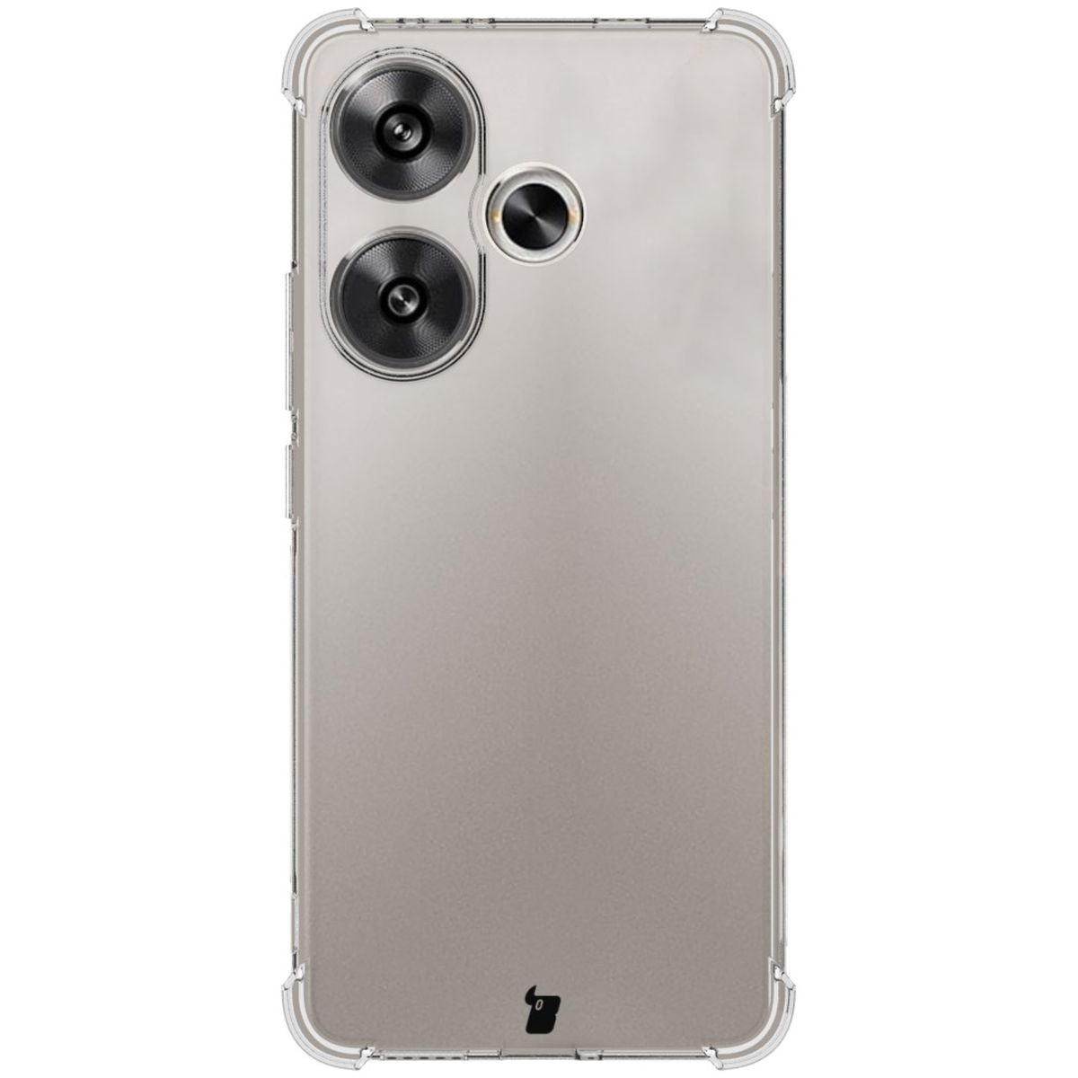 Flexible Handyhülle für Xiaomi Poco F6, Bizon Case Salpa, Transparent