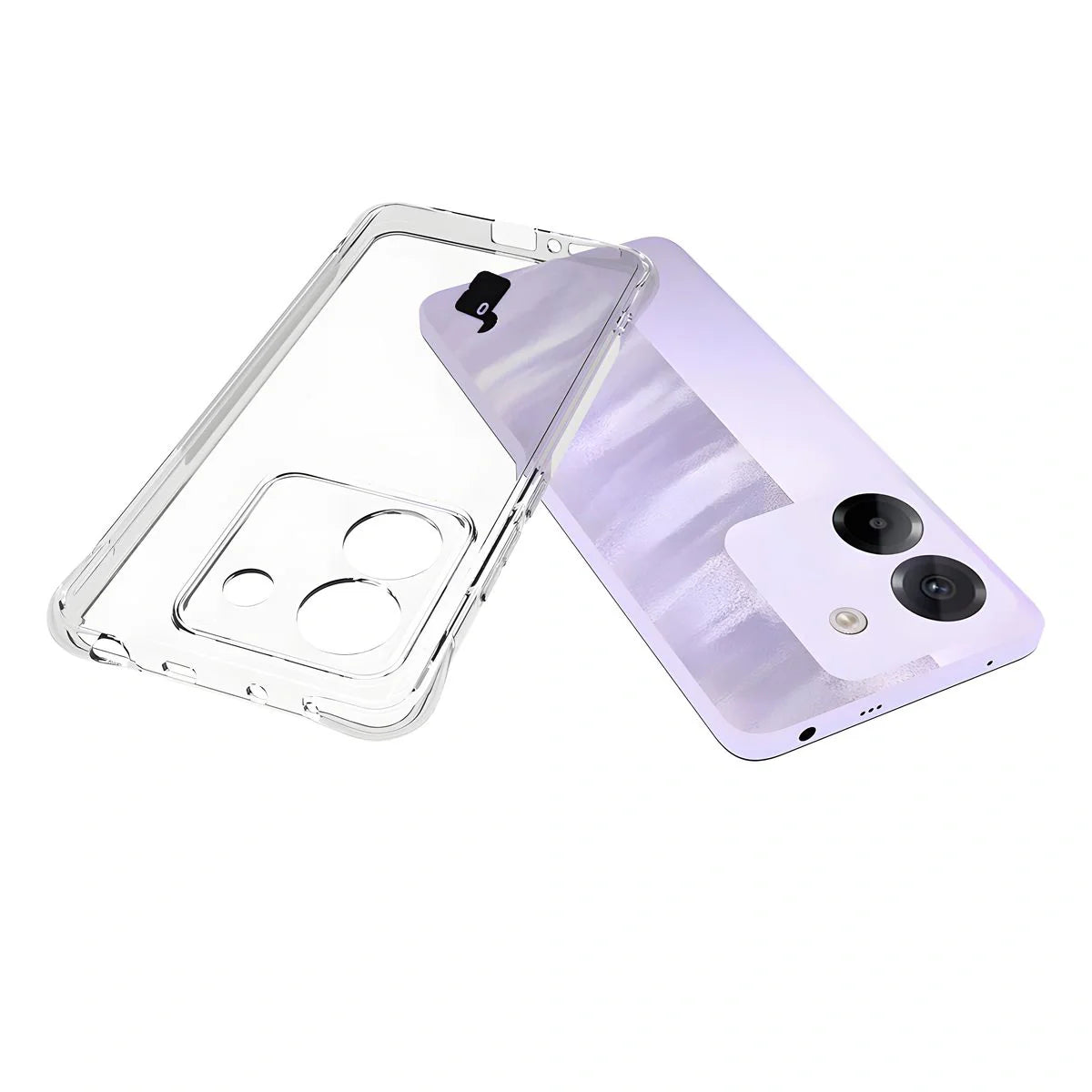 Flexible Handyhülle für Xiaomi Poco M7 Pro 5G, Bizon Case Salpa, Transparent