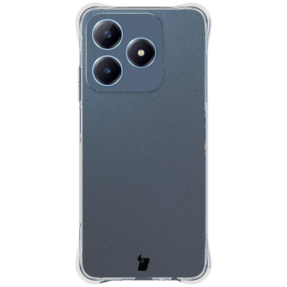 Flexible Handyhülle für Realme C63 4G, Bizon Case Salpa, Transparent
