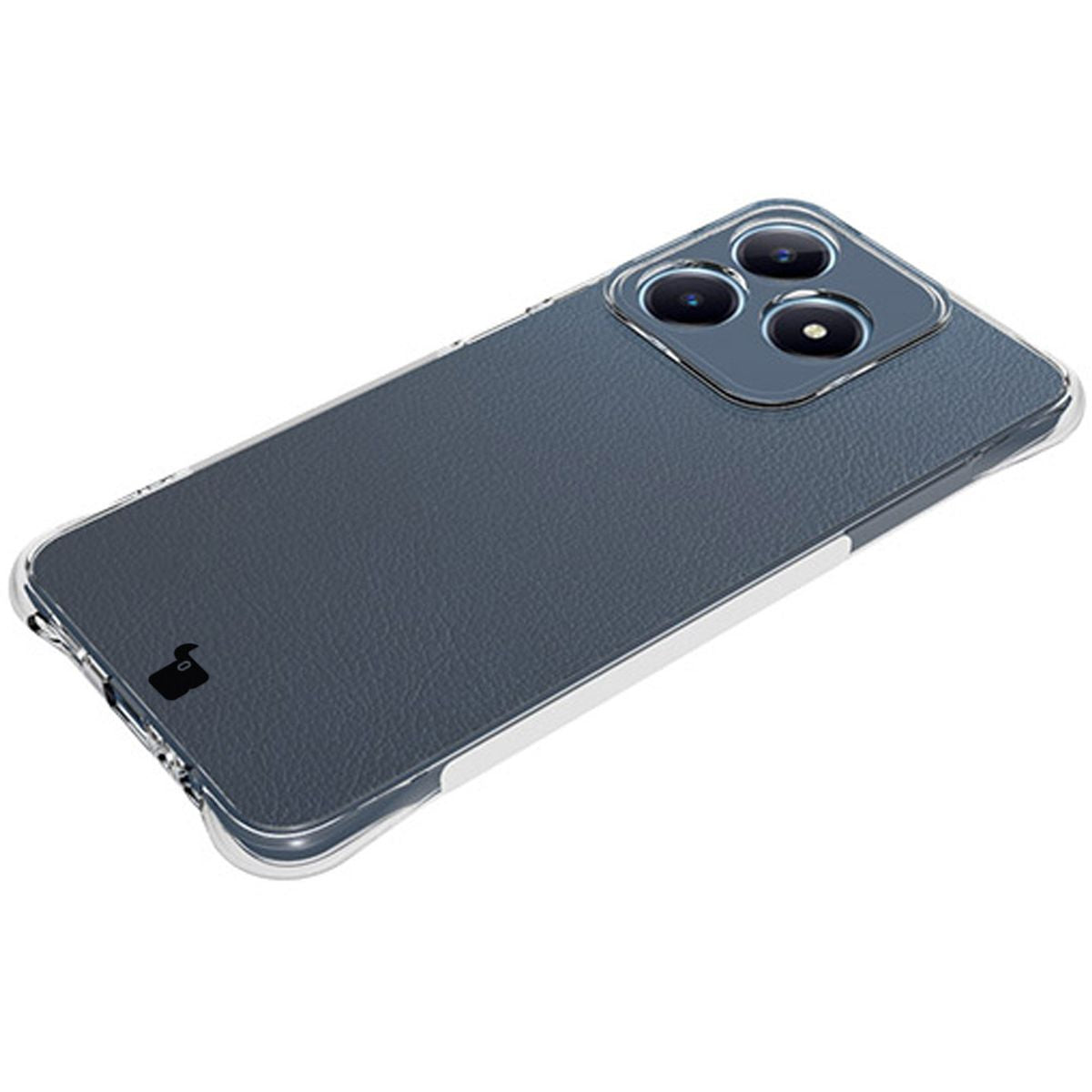 Flexible Handyhülle für Realme C63 4G, Bizon Case Salpa, Transparent