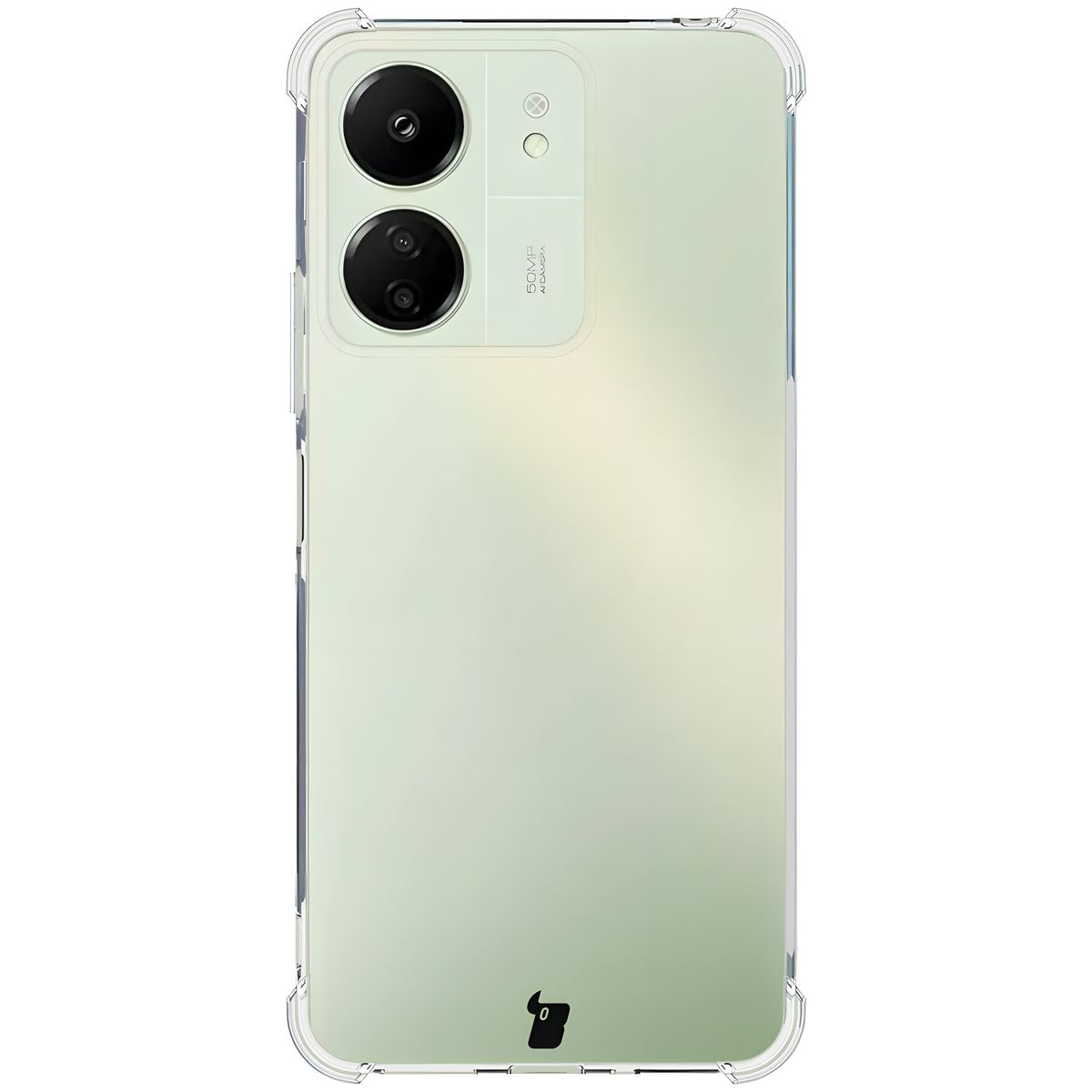 Flexible Handyhülle für Xiaomi Redmi 13C 4G/5G, Bizon Case Salpa, Transparent