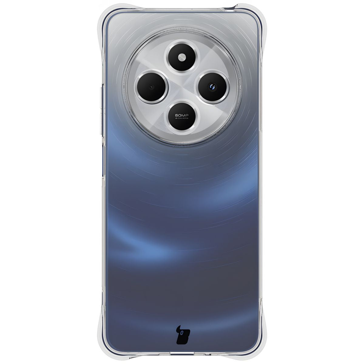Flexible Handyhülle für Xiaomi Redmi 14C 4G / POCO C75, Bizon Case Salpa, Transparent