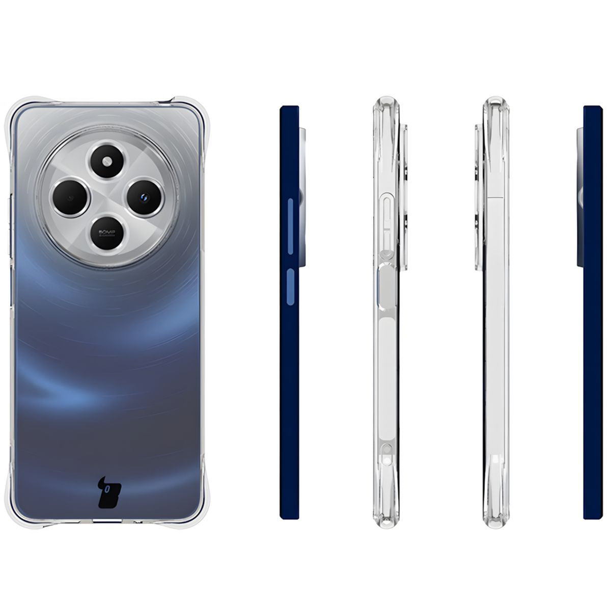 Flexible Handyhülle für Xiaomi Redmi 14C 4G / POCO C75, Bizon Case Salpa, Transparent