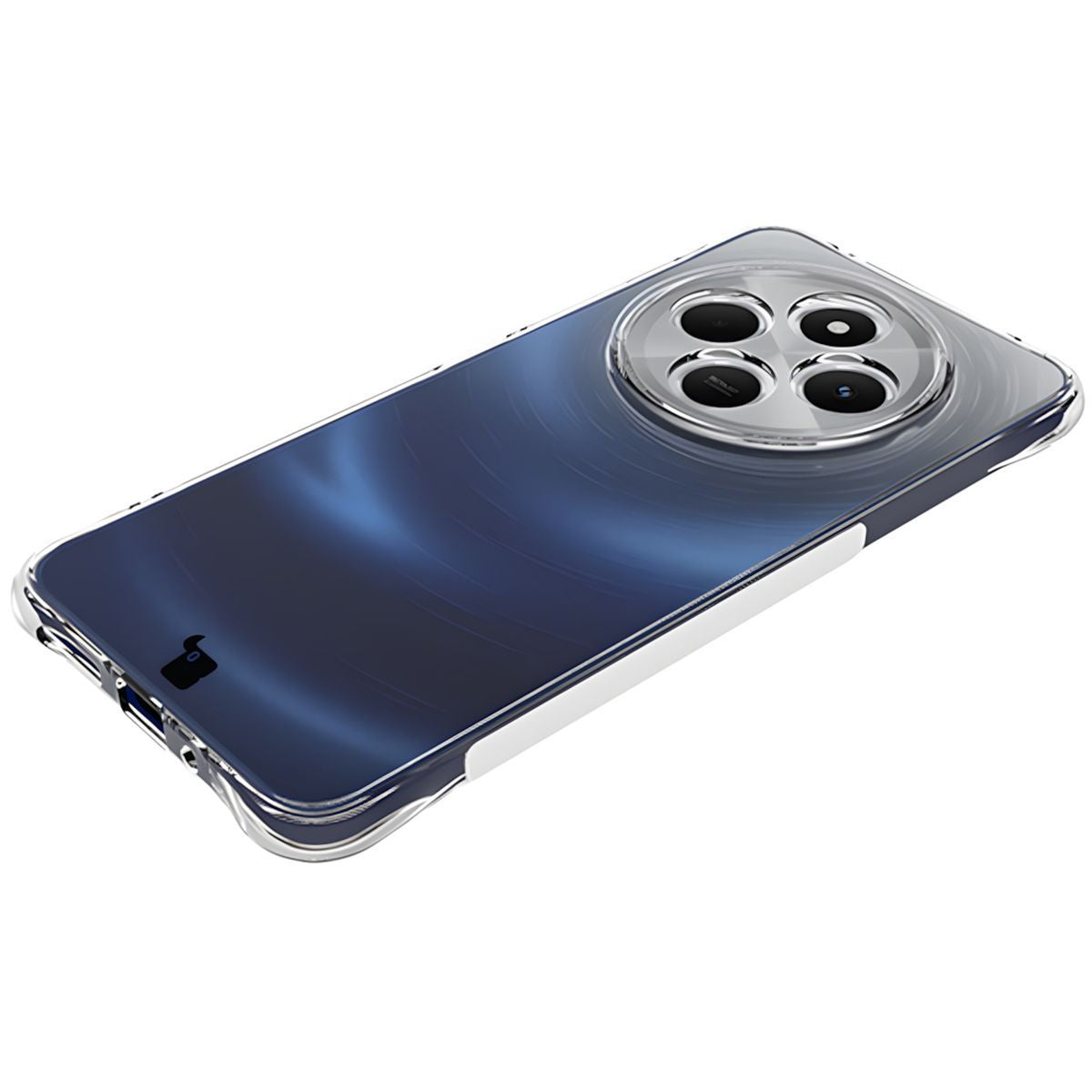 Flexible Handyhülle für Xiaomi Redmi 14C 4G / POCO C75, Bizon Case Salpa, Transparent