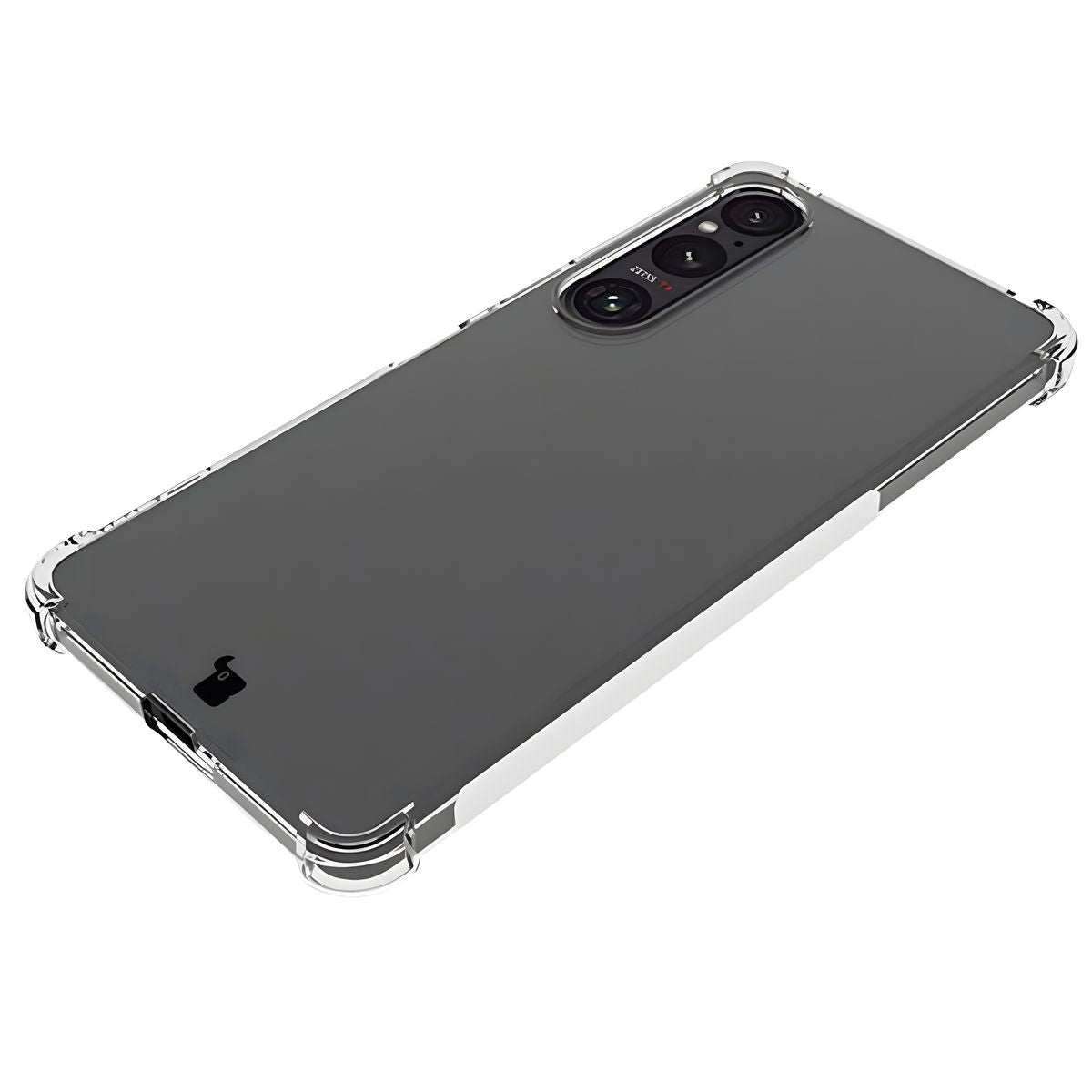 Flexible Schutzhülle für Xperia 1 VI, Bizon Case Salpa, Transparent