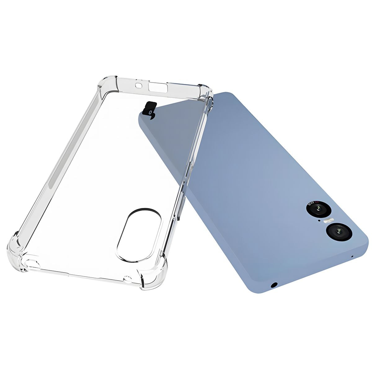 Flexible Schutzhülle für Xperia 5 VI, Bizon Case Salpa, Transparent