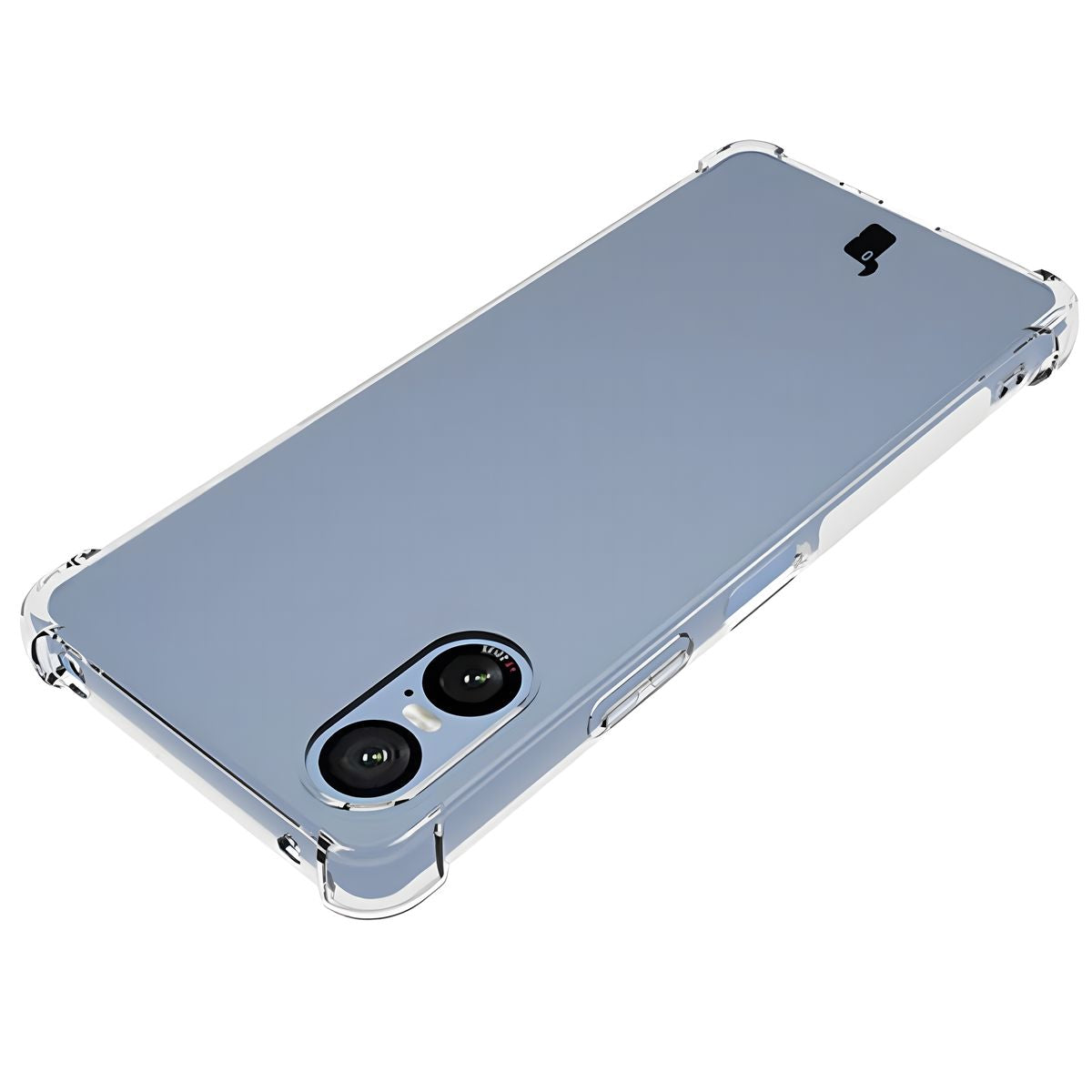 Flexible Schutzhülle für Xperia 5 VI, Bizon Case Salpa, Transparent