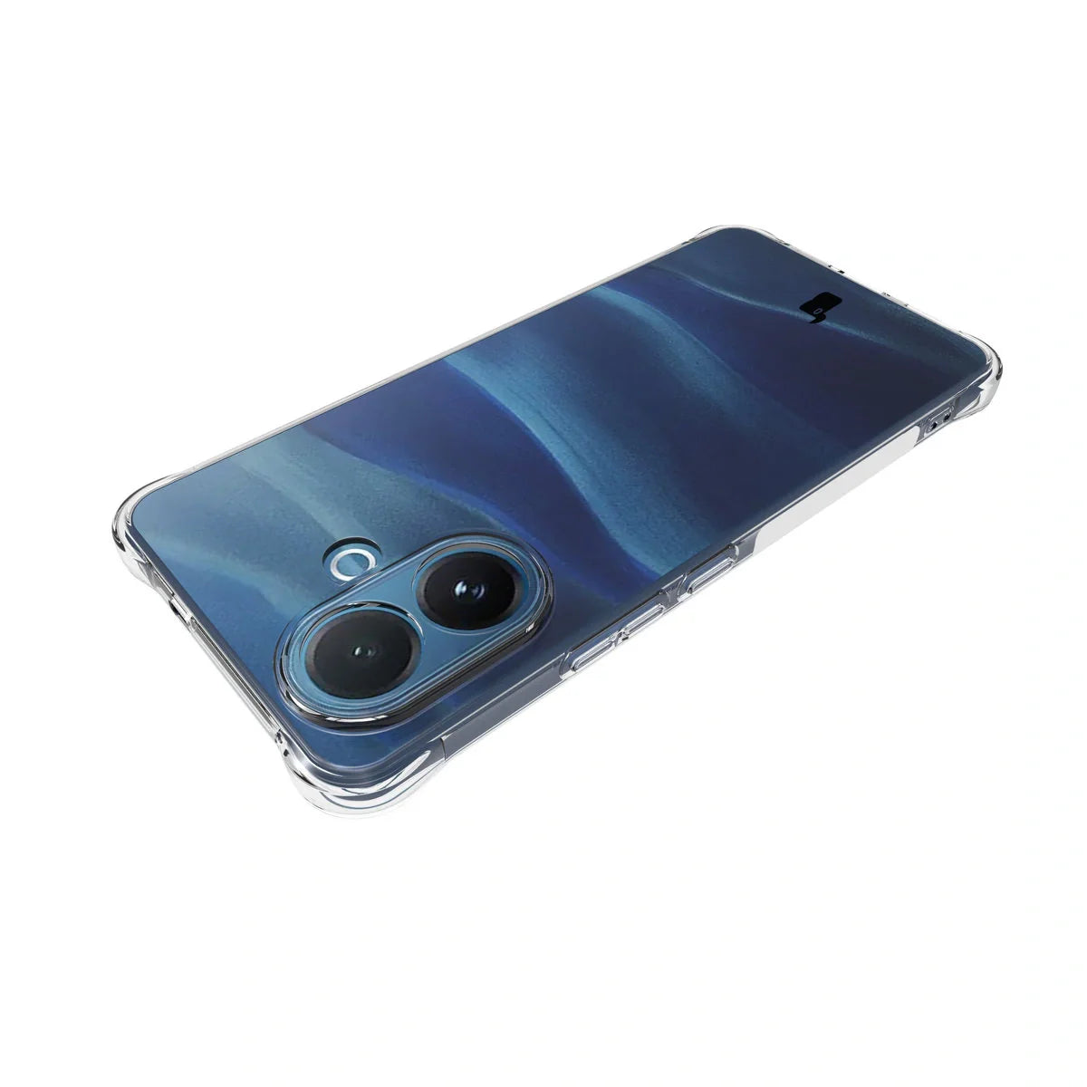 Flexible Handyhülle für Vivo V60 Lite 5G, Bizon Case Salpa, Transparent