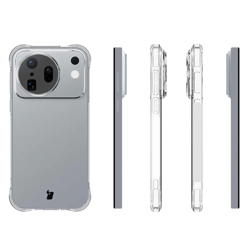 Flexible Handyhülle für Vivo X500 Pro, Bizon Case Salpa, Transparent (3/7)