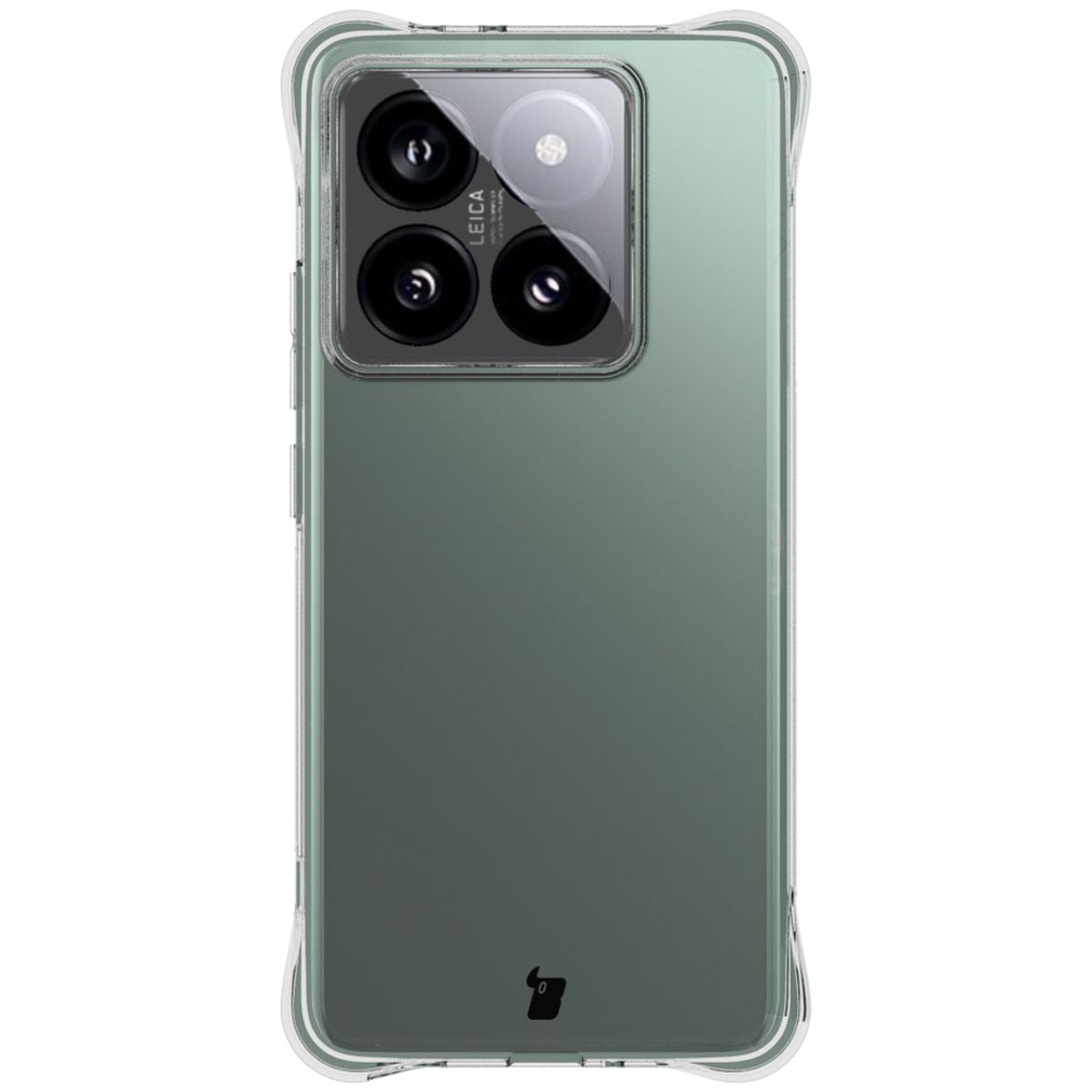 Flexible Handyhülle für Xiaomi 14T Pro, Bizon Case Salpa, Transparent