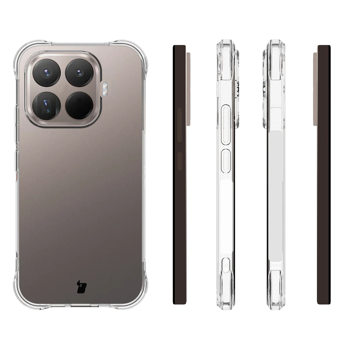 Flexible Handyhülle für Xiaomi 17T, Bizon Case Salpa, Transparent