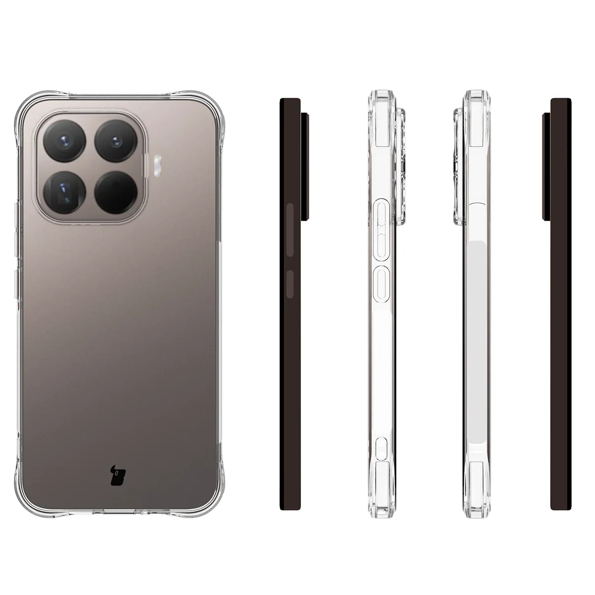 Flexible Handyhülle für Xiaomi 17T Pro, Bizon Case Salpa, Transparent