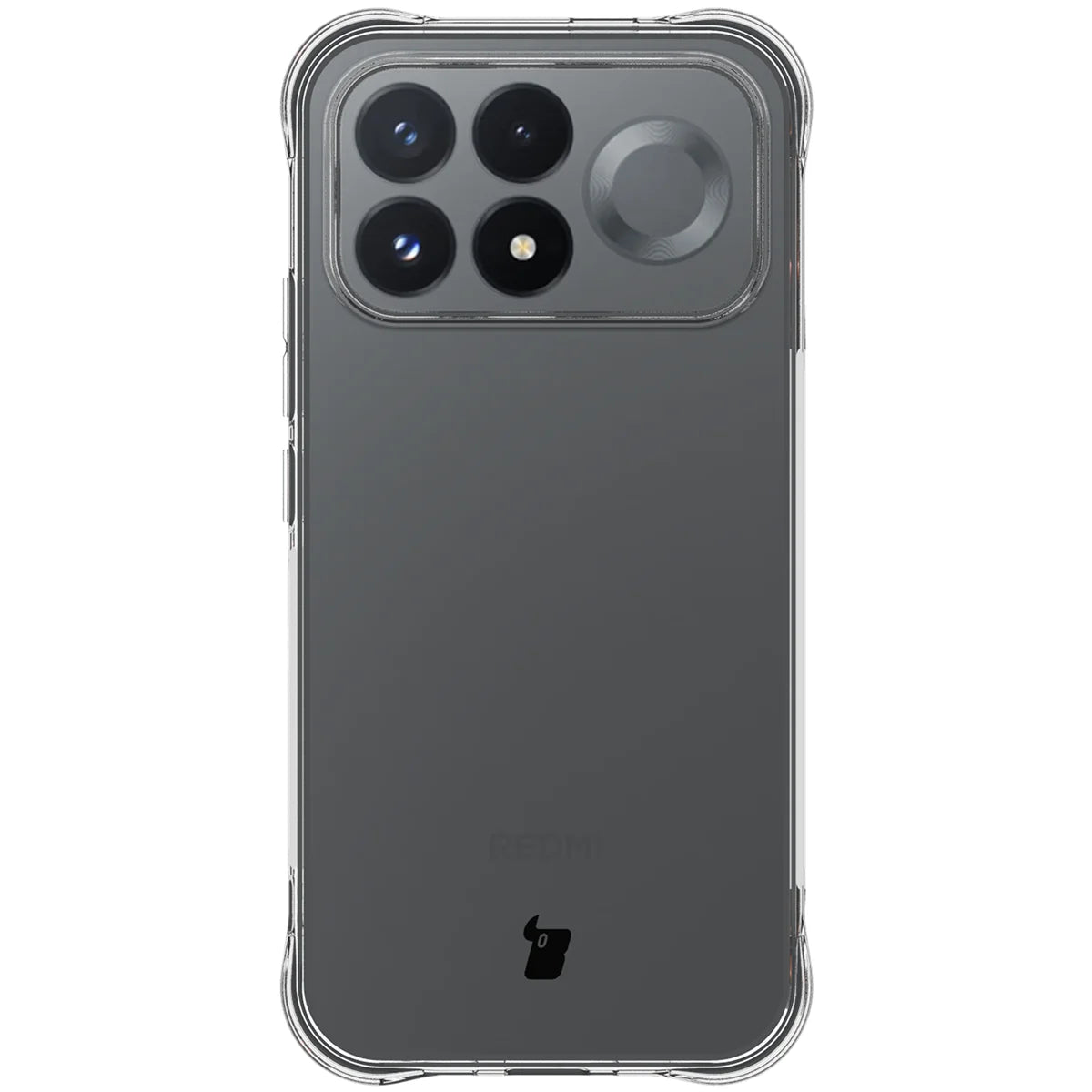 Flexible Handyhülle für Xiaomi POCO F9 Pro, Bizon Case Salpa, Transparent (2/7)
