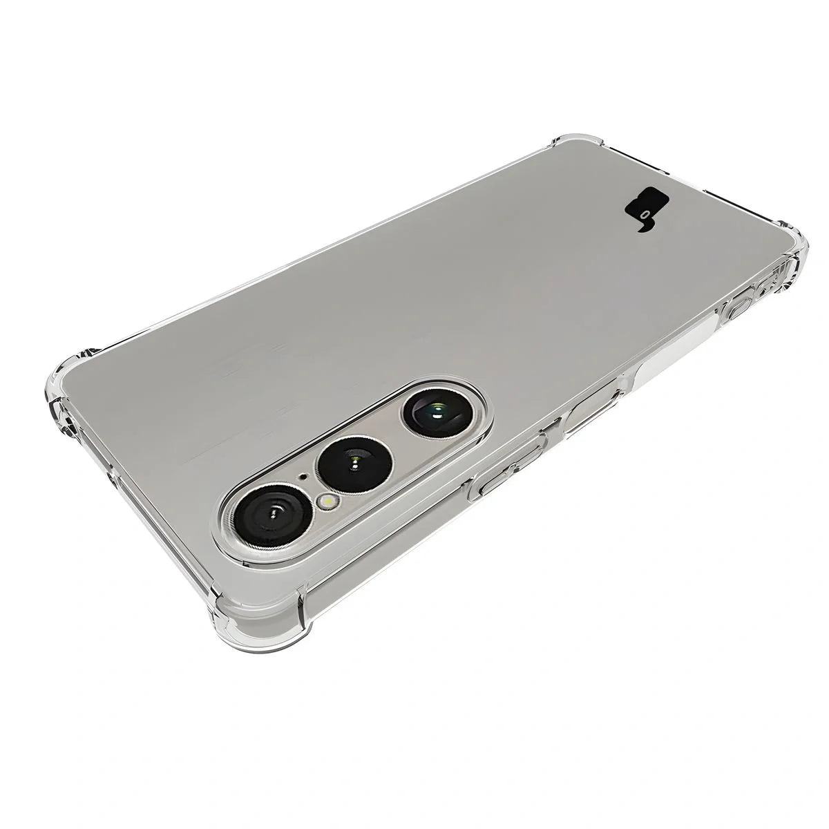 Flexible Handyhülle für Sony Xperia 1 VII, Bizon Case Salpa, Transparent