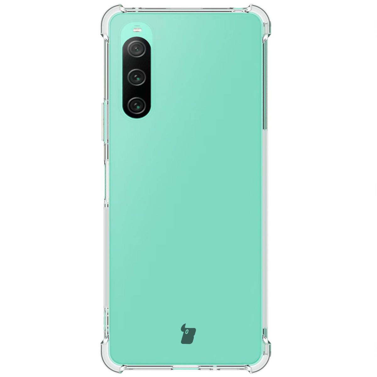 Flexible Schutzhülle für Sony Xperia 10 V, Bizon Case Salpa, Transparent