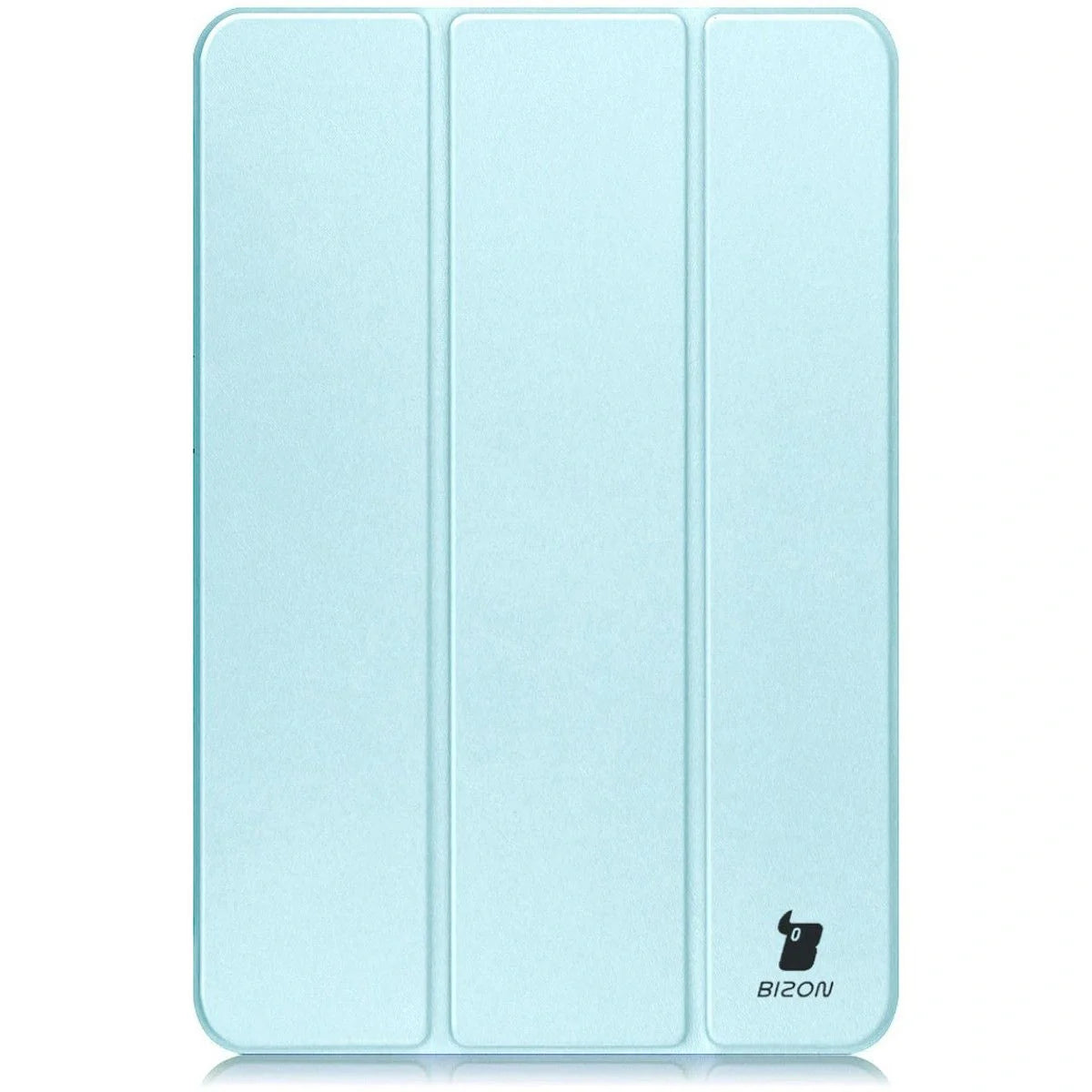 Schutzhülle mit Klappe für Galaxy Tab S10 FE Plus, Bizon Case Tab Clear Matt, Hellblau