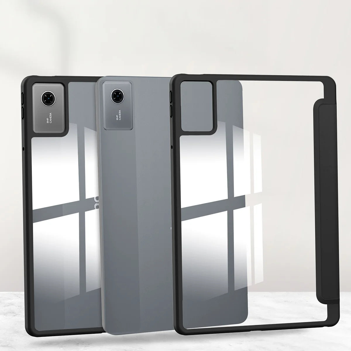 Etui z klapką Bizon Case Tab Clear Matt do Lenovo Idea Tab 11, czarne