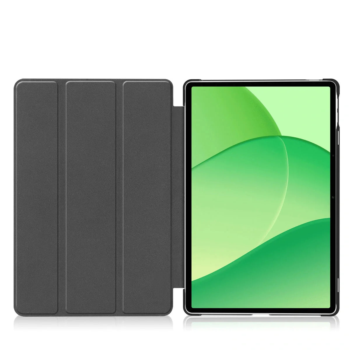 Schutzhülle für OnePlus Pad Lite / Oppo Pad SE, Bizon Case Tab Croc, Dunkelgrün