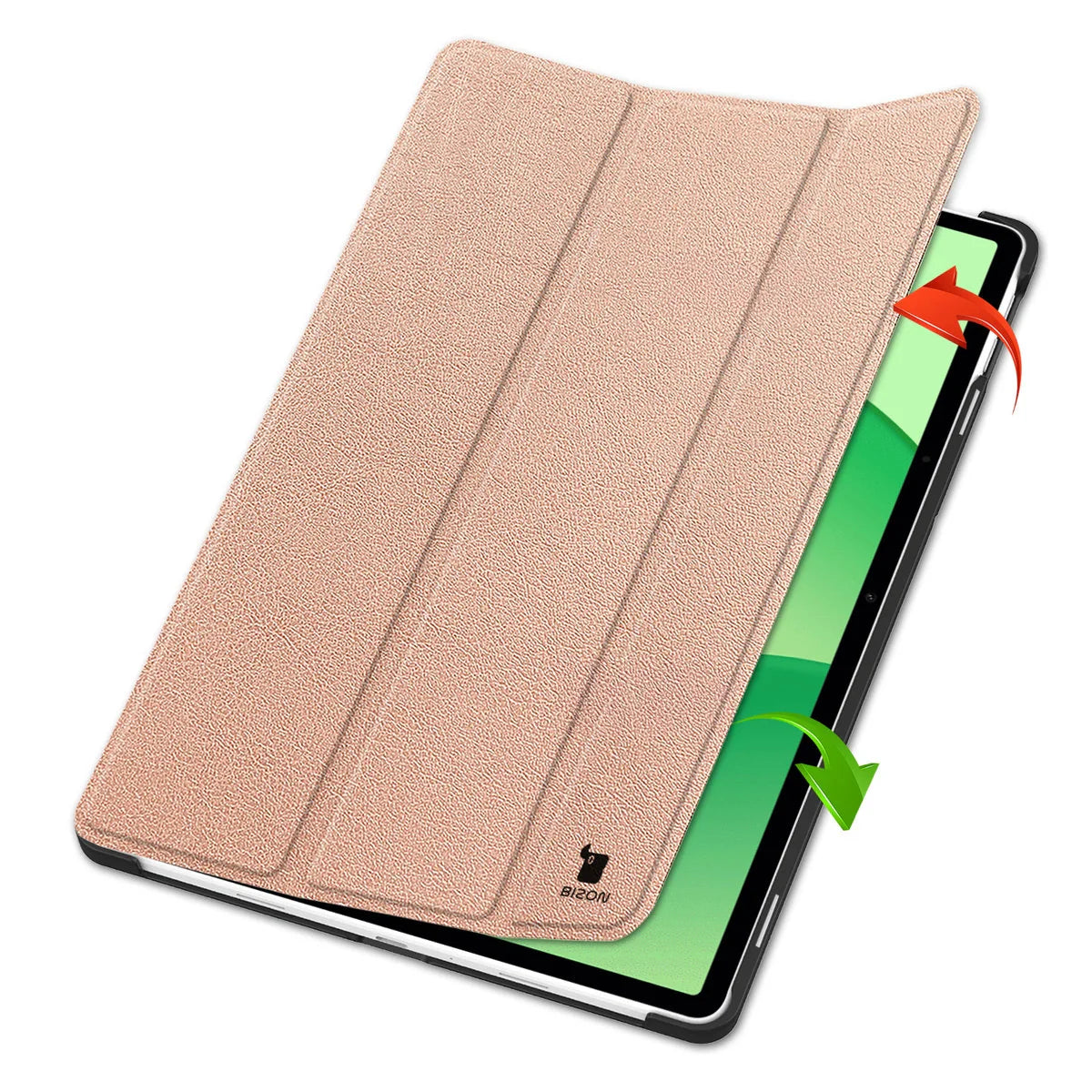 Schutzhülle für OnePlus Pad Lite / Oppo Pad SE, Bizon Case Tab Croc, Rosegold