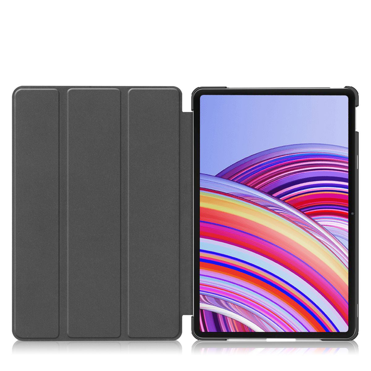Schutzhülle für Xiaomi Redmi Pad Pro 12.1, Bizon Case Tab Croc, Grau