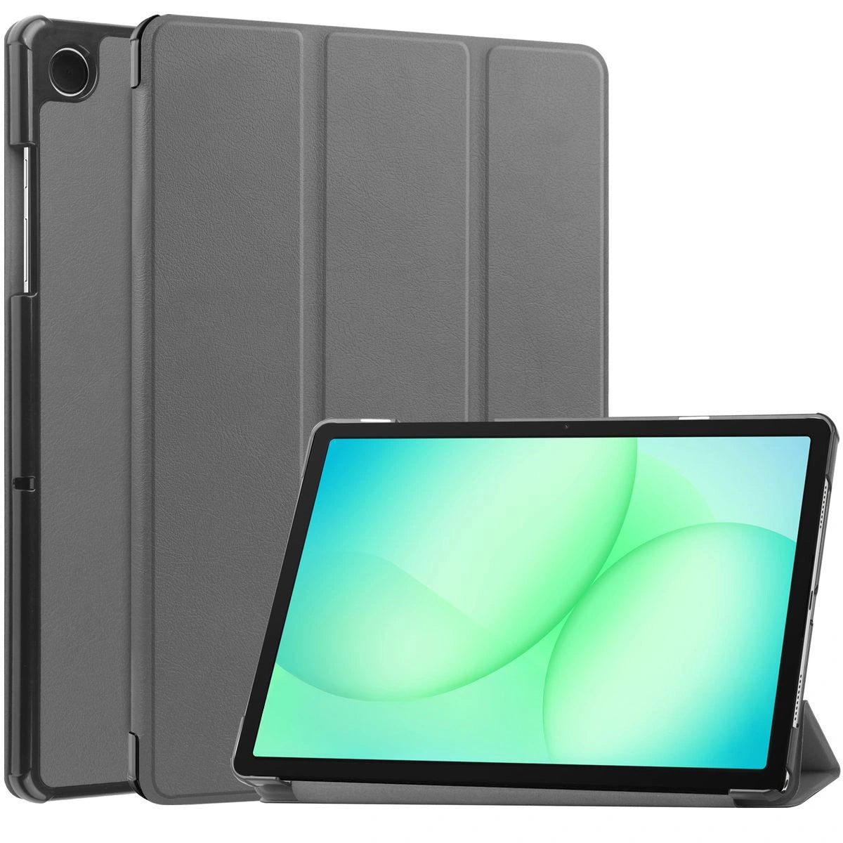 Schutzhülle für Galaxy Tab A11 Plus / A9 Plus, Bizon Case Tab Croc, Grau