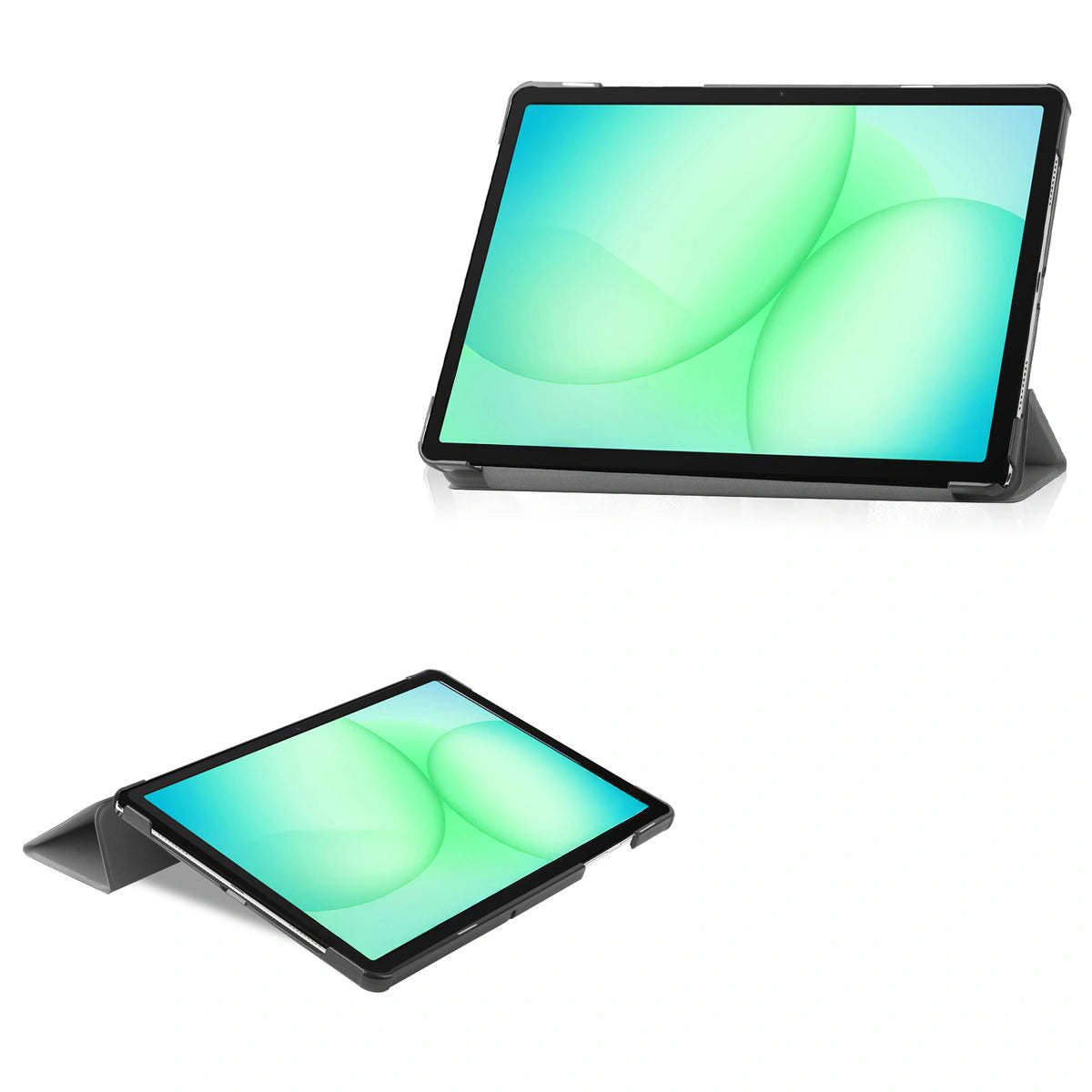 Schutzhülle für Galaxy Tab A11 Plus / A9 Plus, Bizon Case Tab Croc, Grau