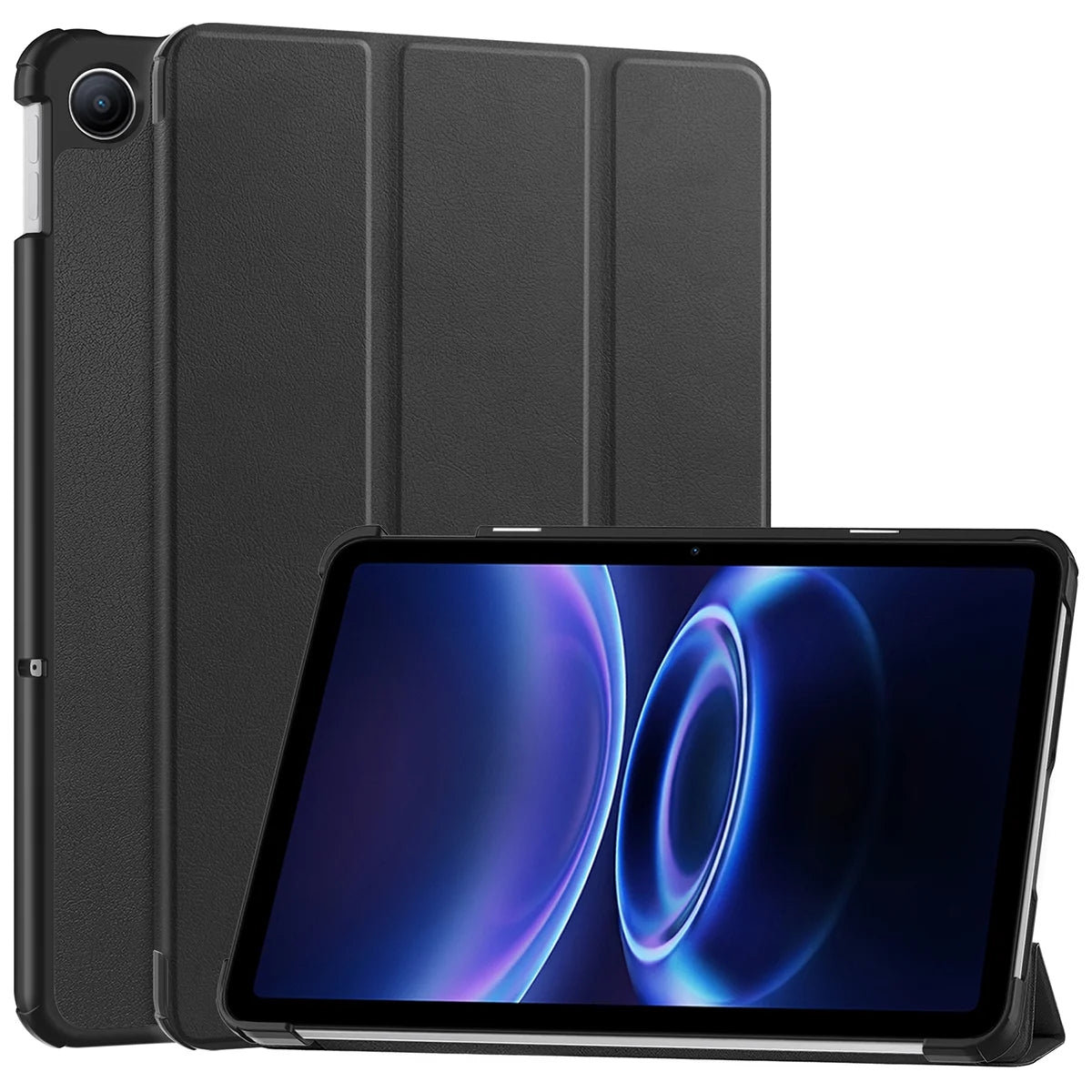 Schutzhülle für Xiaomi Redmi Pad 2 9.7", Bizon Case Tab Croc, Schwarz