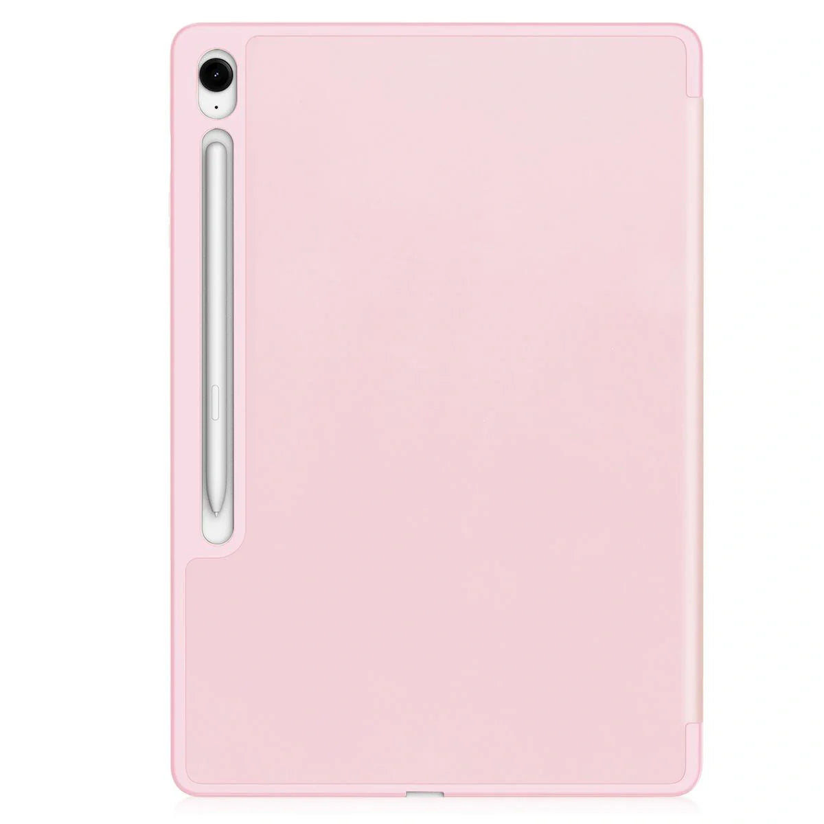 Schutzhülle mit Klappe für Galaxy Tab S10 FE Plus, Bizon Case Tab Lizard, Rosa