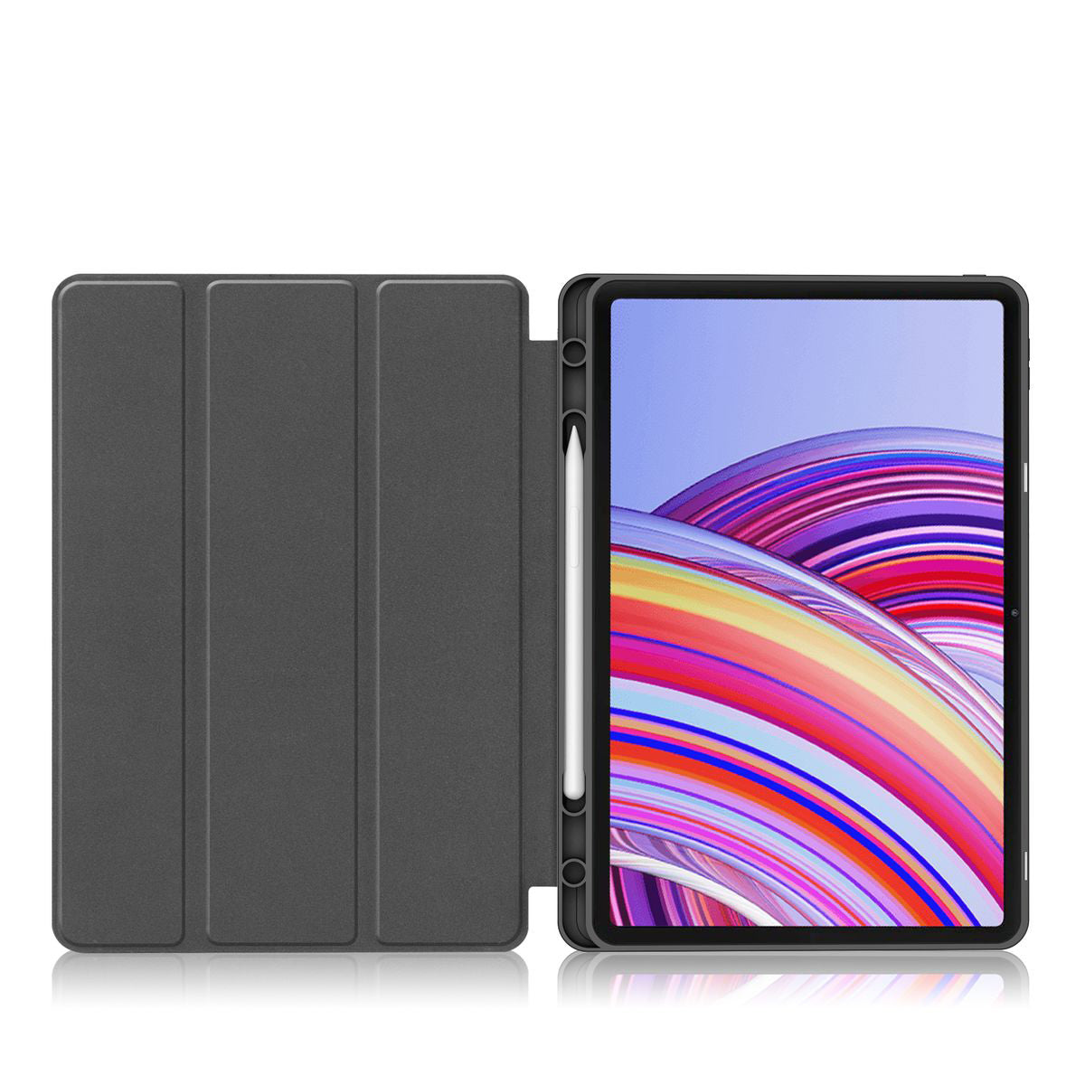 Schutzhülle für Xiaomi Redmi Pad Pro 12.1, Bizon Case Tab Lizard, Dunkelgrün