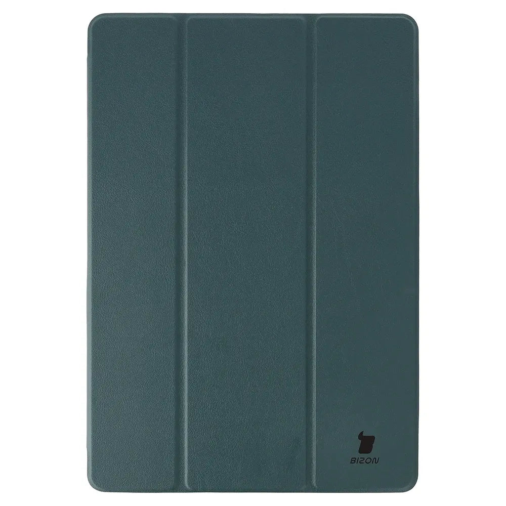 Schutzhülle mit Klappe für Galaxy Tab S12 Plus, Bizon Case Tab Croc, Dunkelgrün (7/9)
