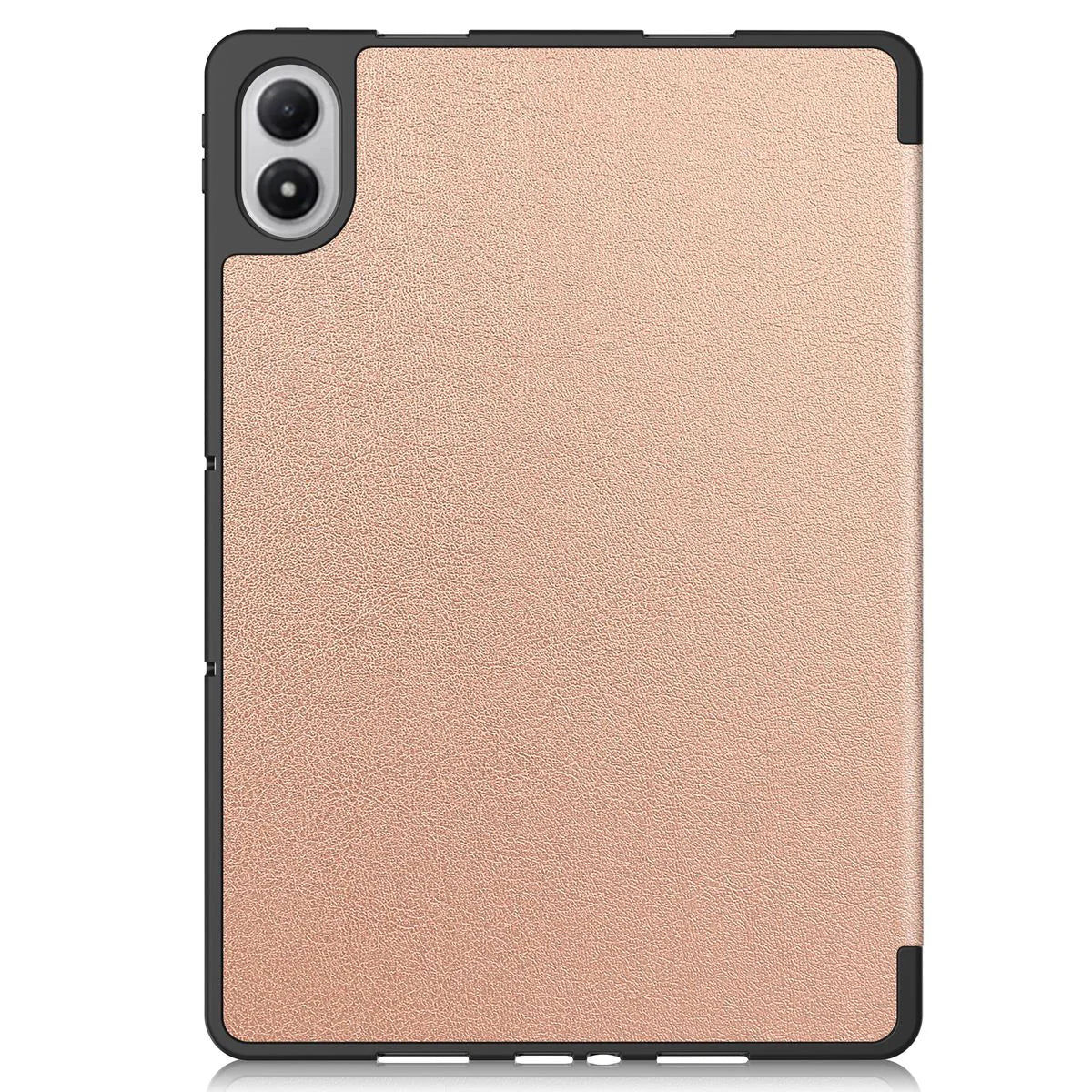 Schutzhülle mit Klappe für Xiaomi POCO Pad M1 / Redmi Pad 2 Pro, Bizon Case Tab Lizard, Rosegold